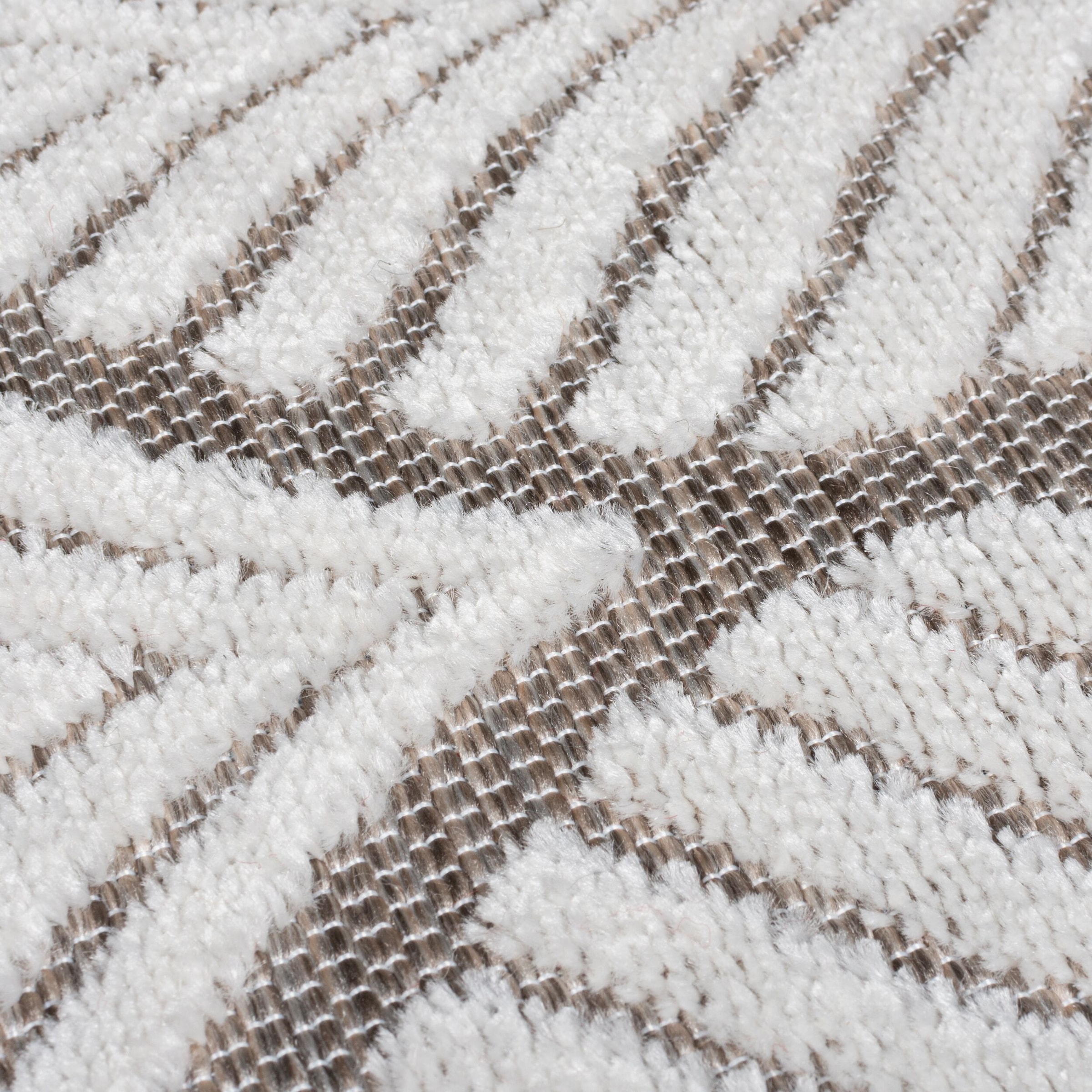 FLAIR RUGS Teppich »Elm Leaf«, rechteckig, 4 mm Höhe, Elm Leaf Indoor Outdoor-Teppich