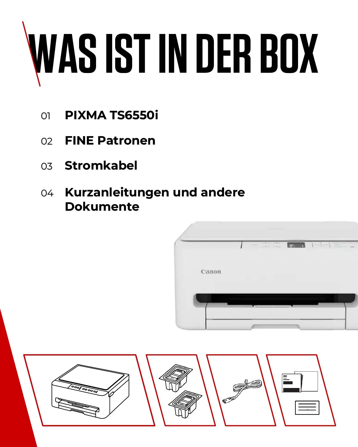 Canon Multifunktionsdrucker »PIXMA TS6550i«