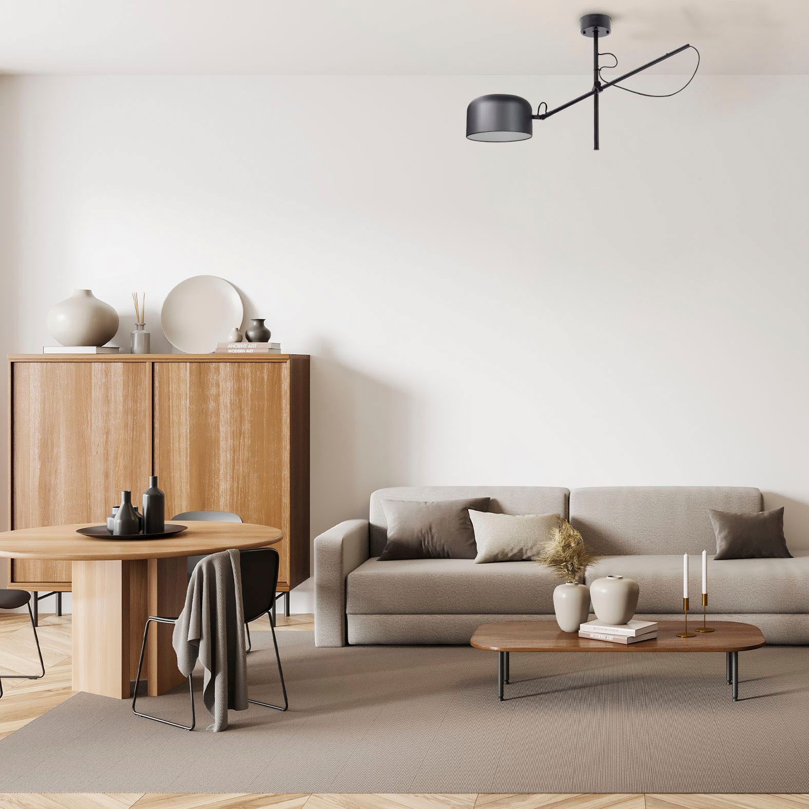 Paco Home Deckenleuchte »BOWL« E27