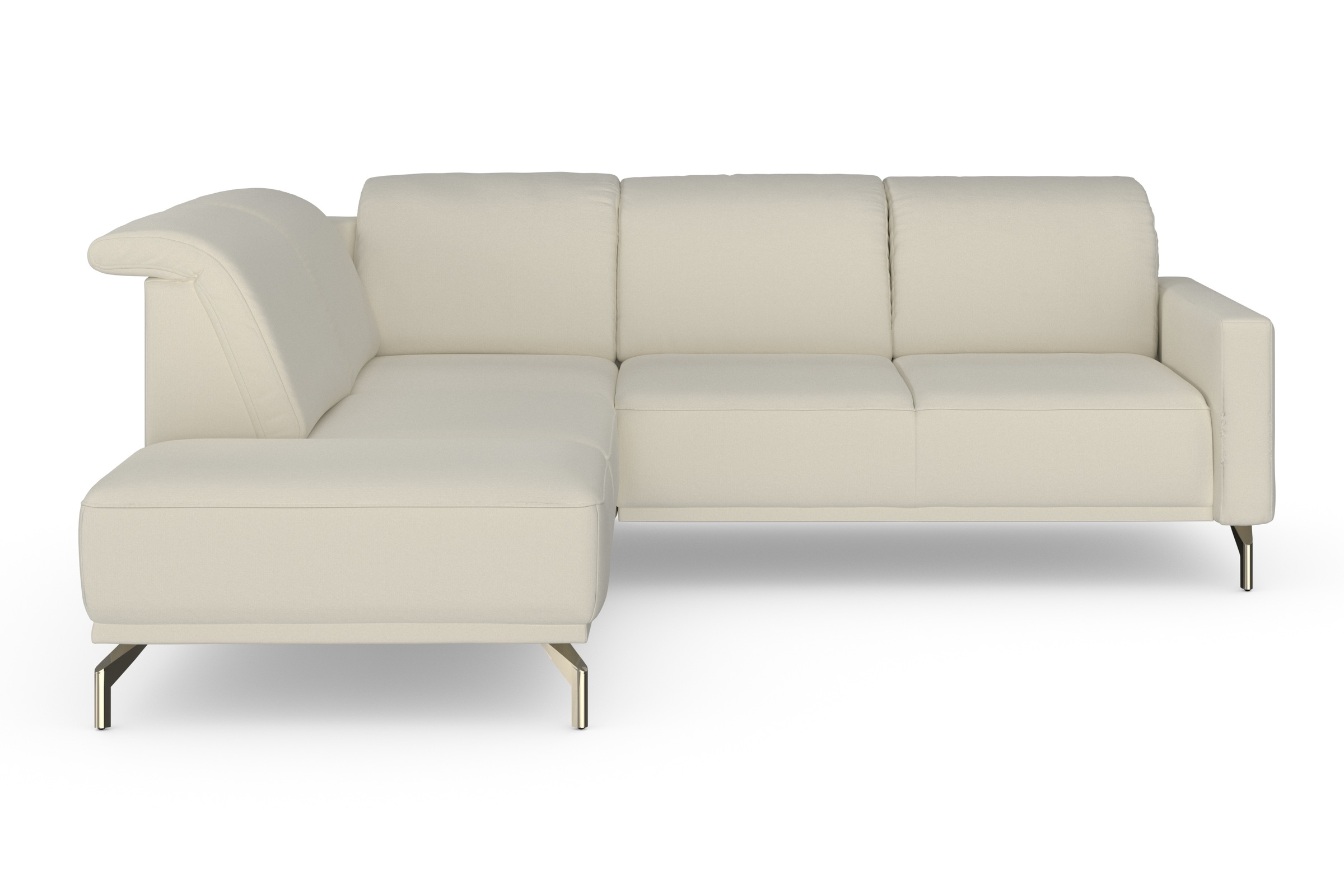 sit&more Ecksofa »Bailando L-Form«, wahlweise mit Kopfteilverstellung und Vorziehsitz, motorisch