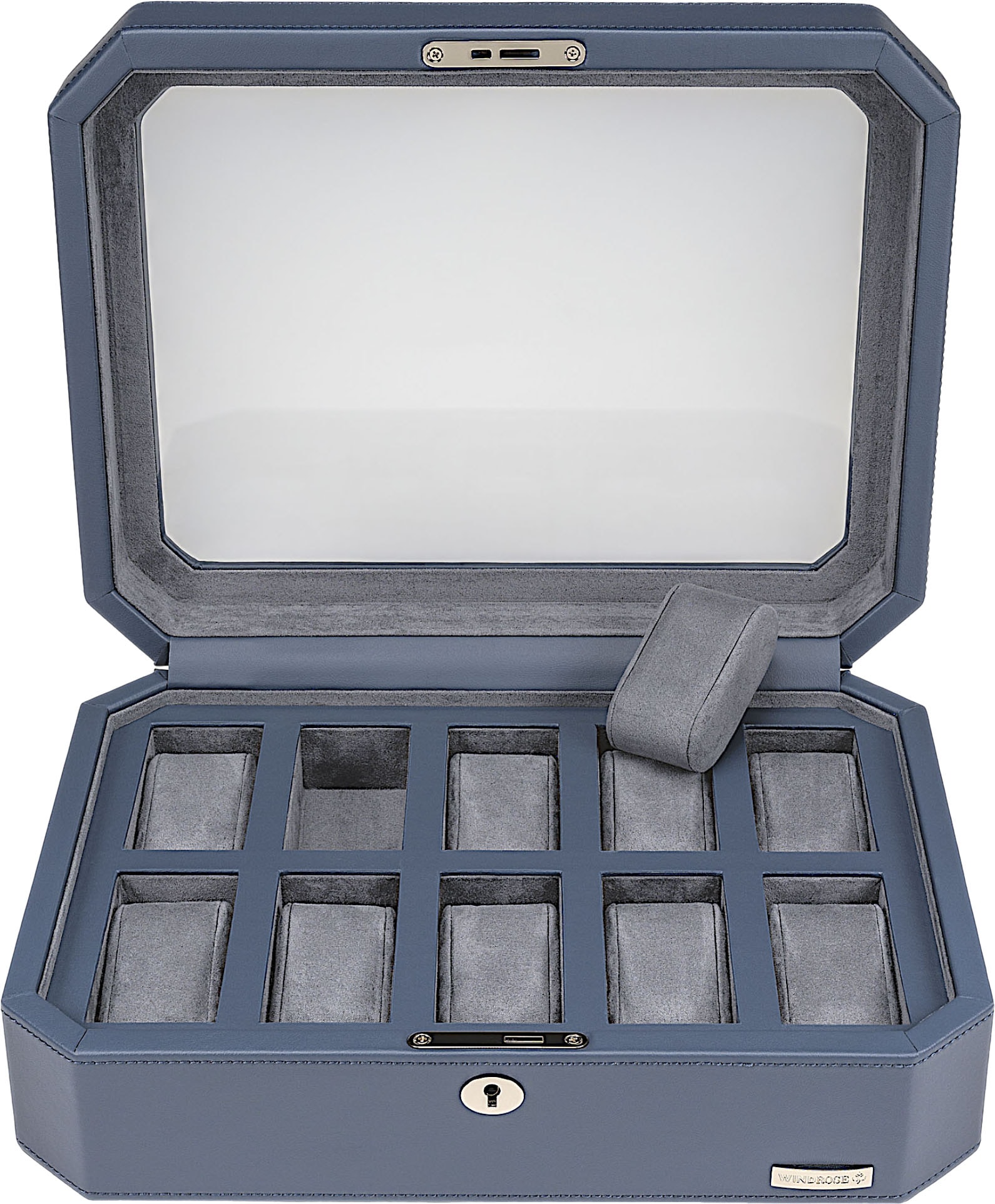 WINDROSE Uhrenbox »Tempora, 804011.05«, Aufbewahrung, Uhrenkasten, Ø max.40mm, Armbanduhr, Geschenkidee