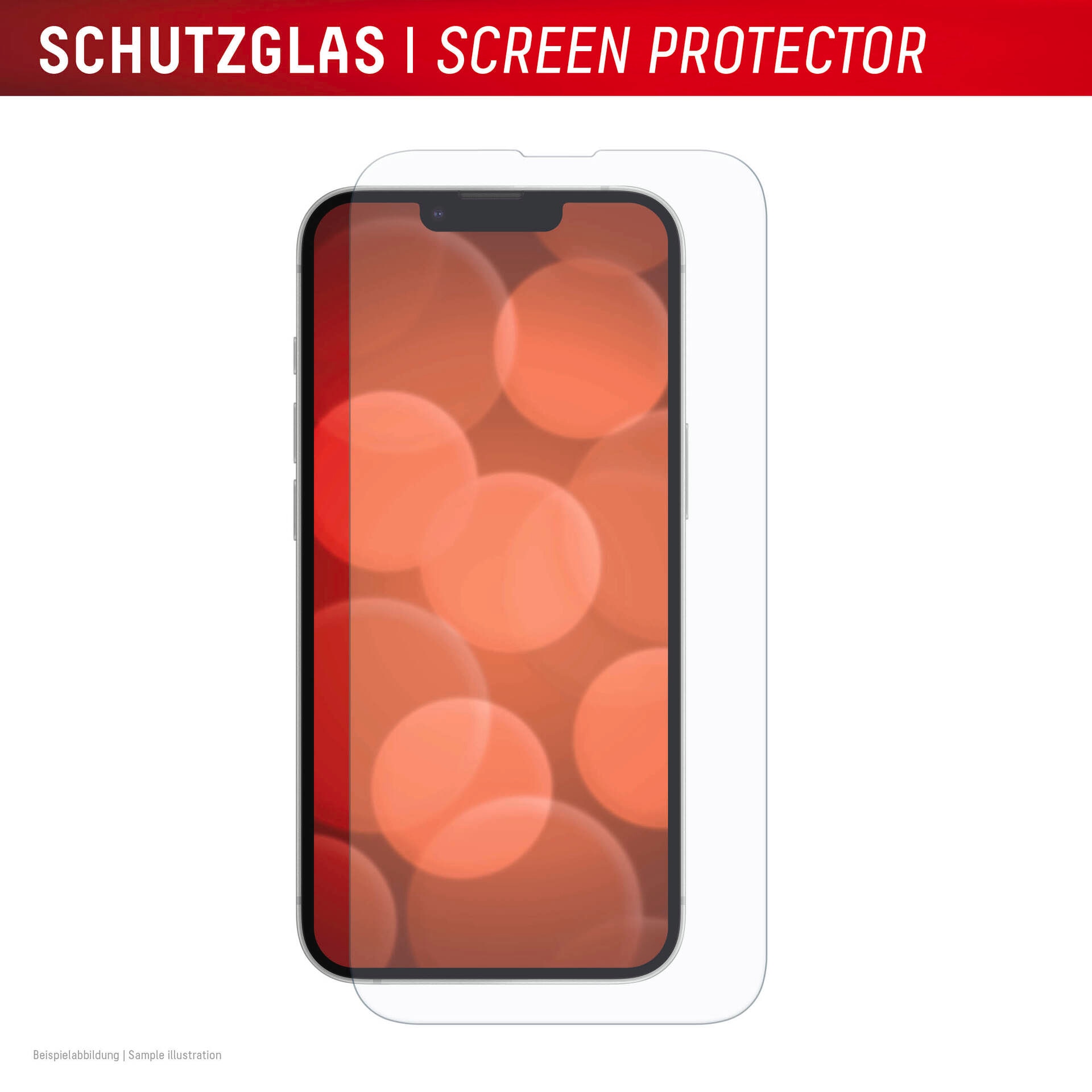 Displex Displayschutzglas »Real Glass Screen Protector mit EASY-ON MountMaster« für Apple iPhone 16e;Apple iPhone 17e Displayschutzfolie, Schutzfolie, Bildschirmschutz, kratz- & stoßfest