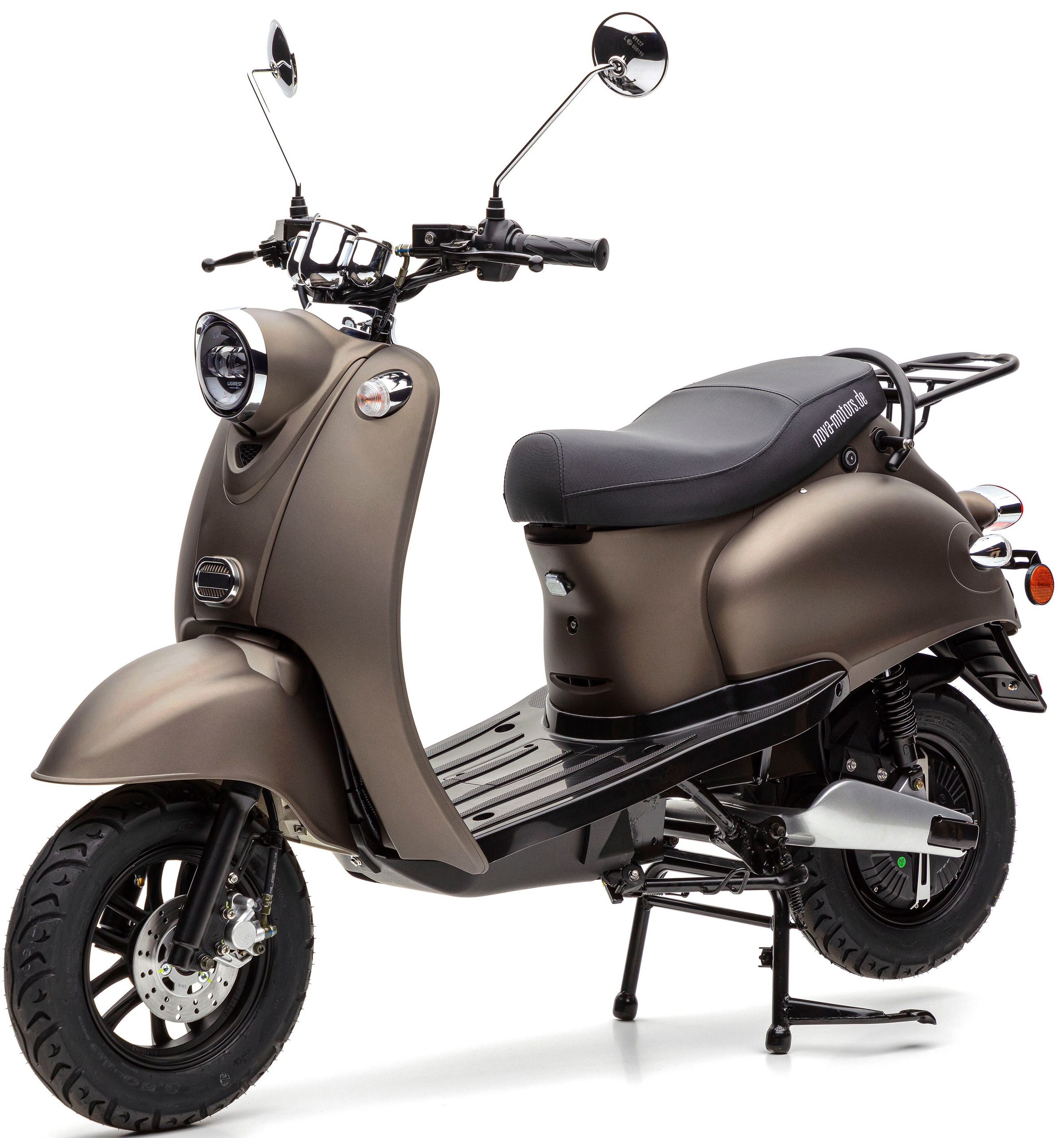 Nova Motors E-Motorroller »eRetro Star Li« bis zu 40 km Reichweite, härteverstellbare Dual-Stoßdämpfer hinten