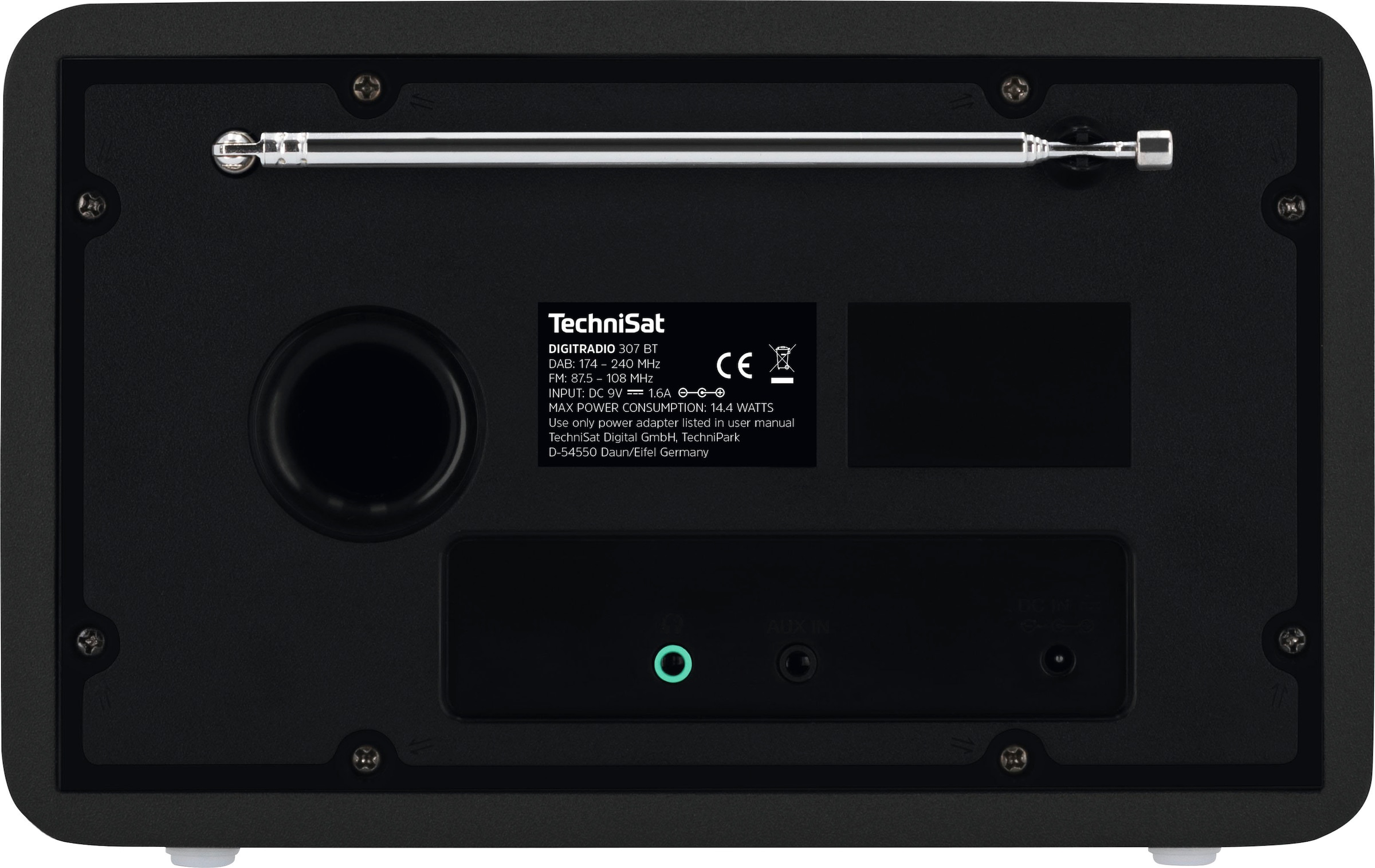 TechniSat Radio »DIGITRADIO 307 BT«, (Bluetooth Digitalradio (DAB+)-UKW mit  RDS 5 W) auf Rechnung bestellen