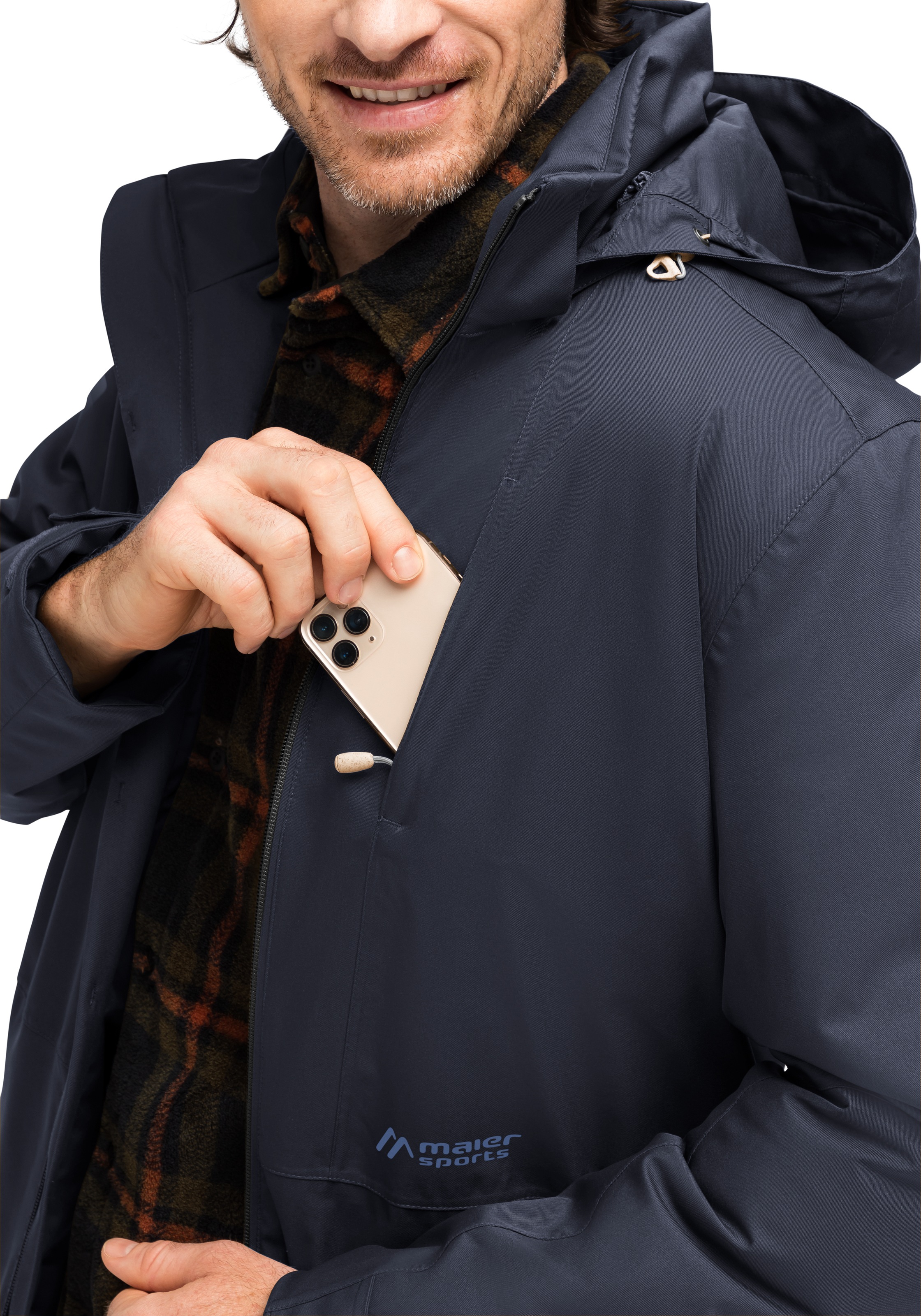 Maier Sports Funktionsjacke »Clima Pro Therm M« Nachhaltig hergestellte Outdoorjacke