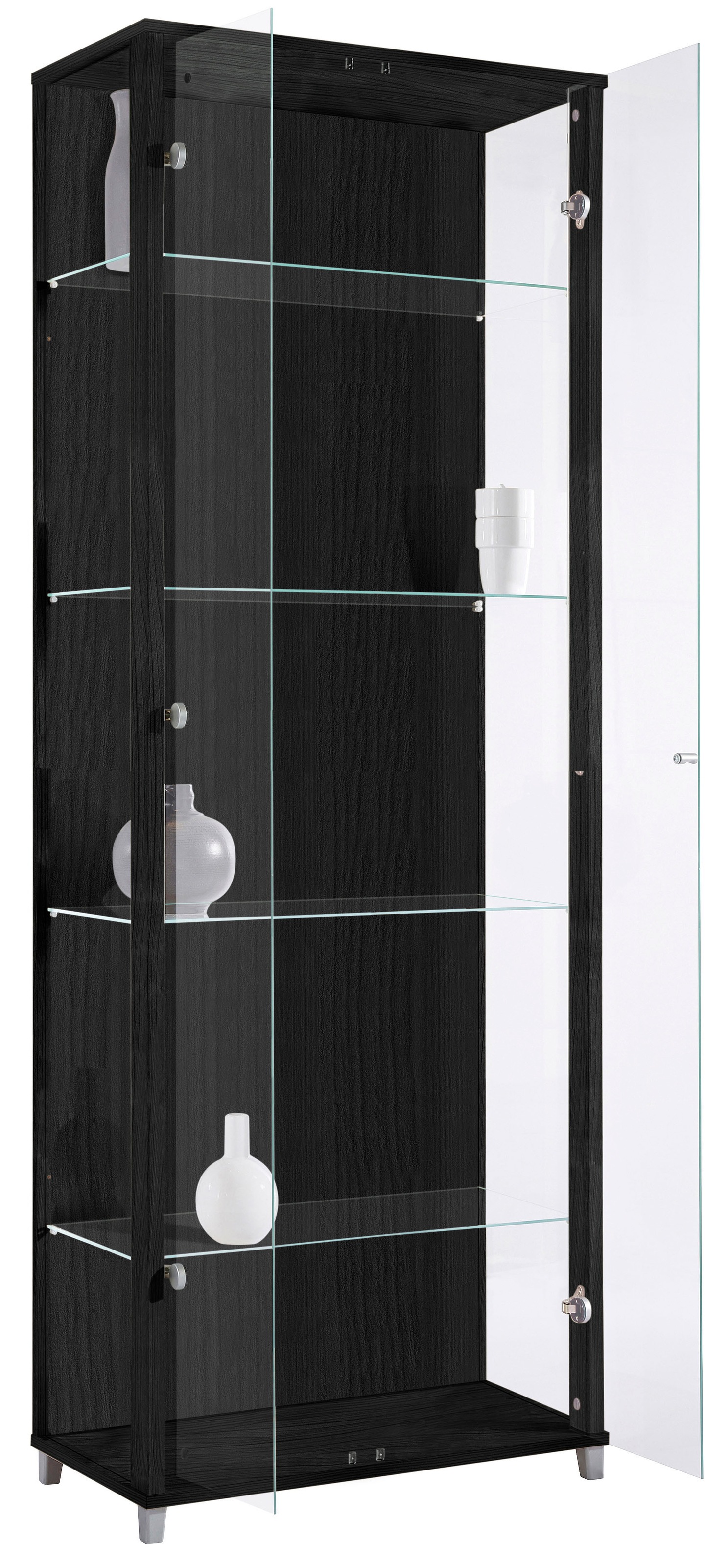 fif möbel Vitrine »OPTIMA« Standvitrine, Vitrinenschrank, Glasvitrine, Samm günstig online kaufen