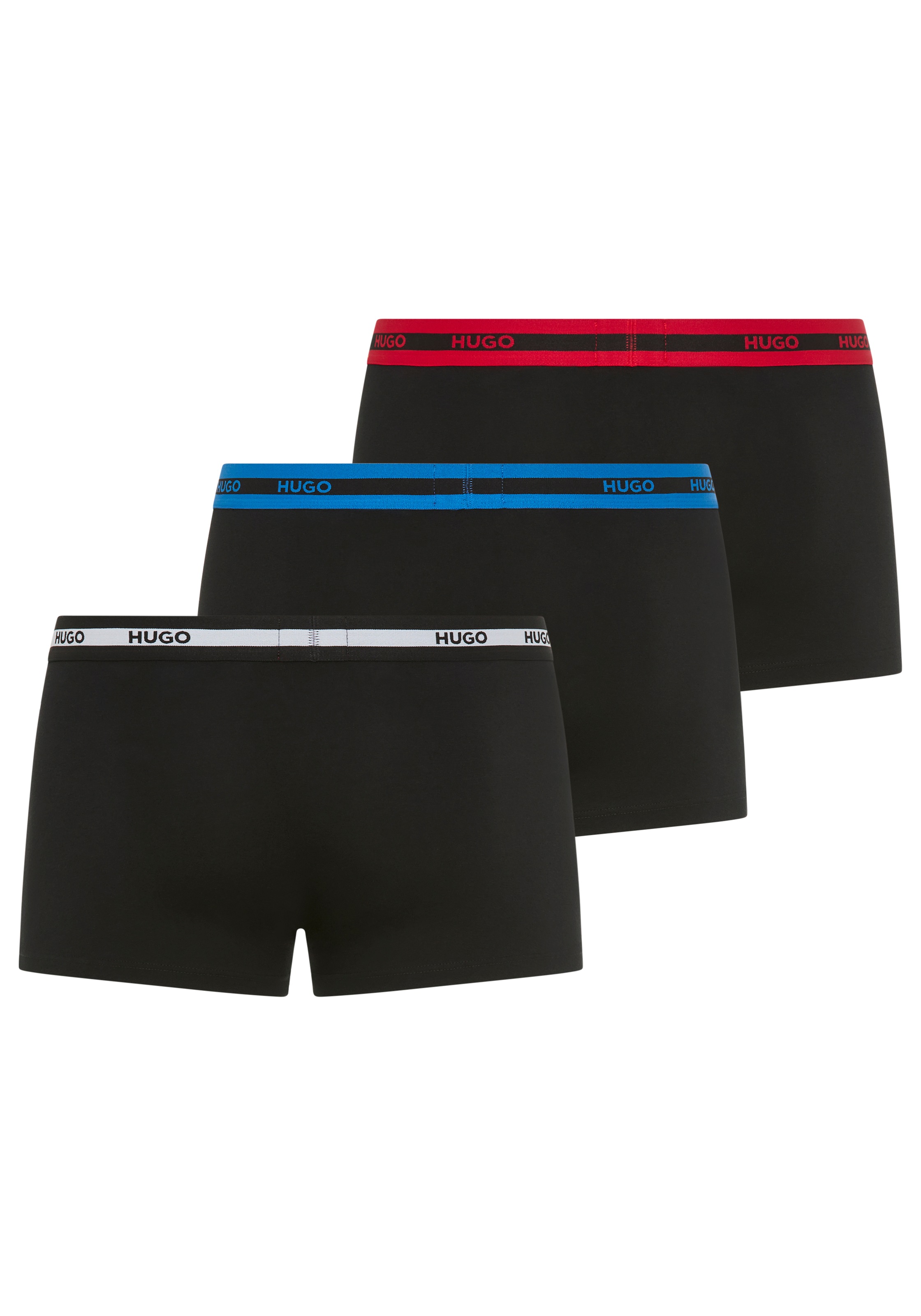 HUGO Underwear Trunk »TRIPLET«, (Packung, 3 St., Im Dreierpack), mit Logoschriftzug