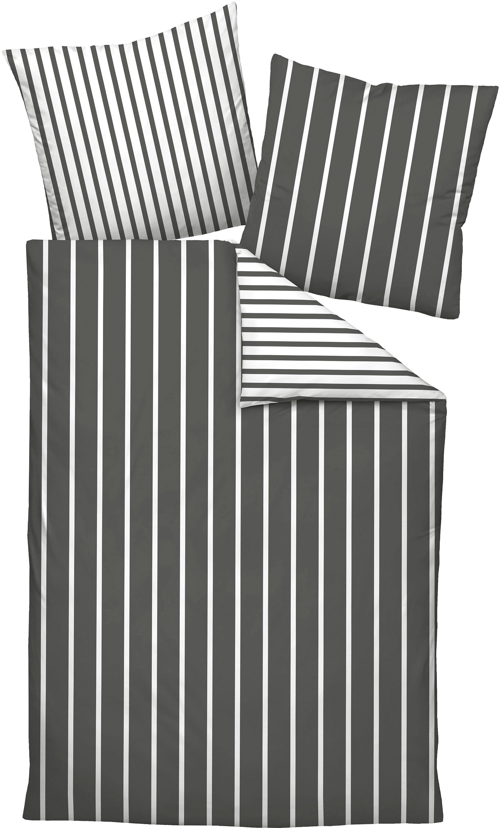 Janine Wendebettwäsche »modernclassic 39028-28« Mit Reißverschluss