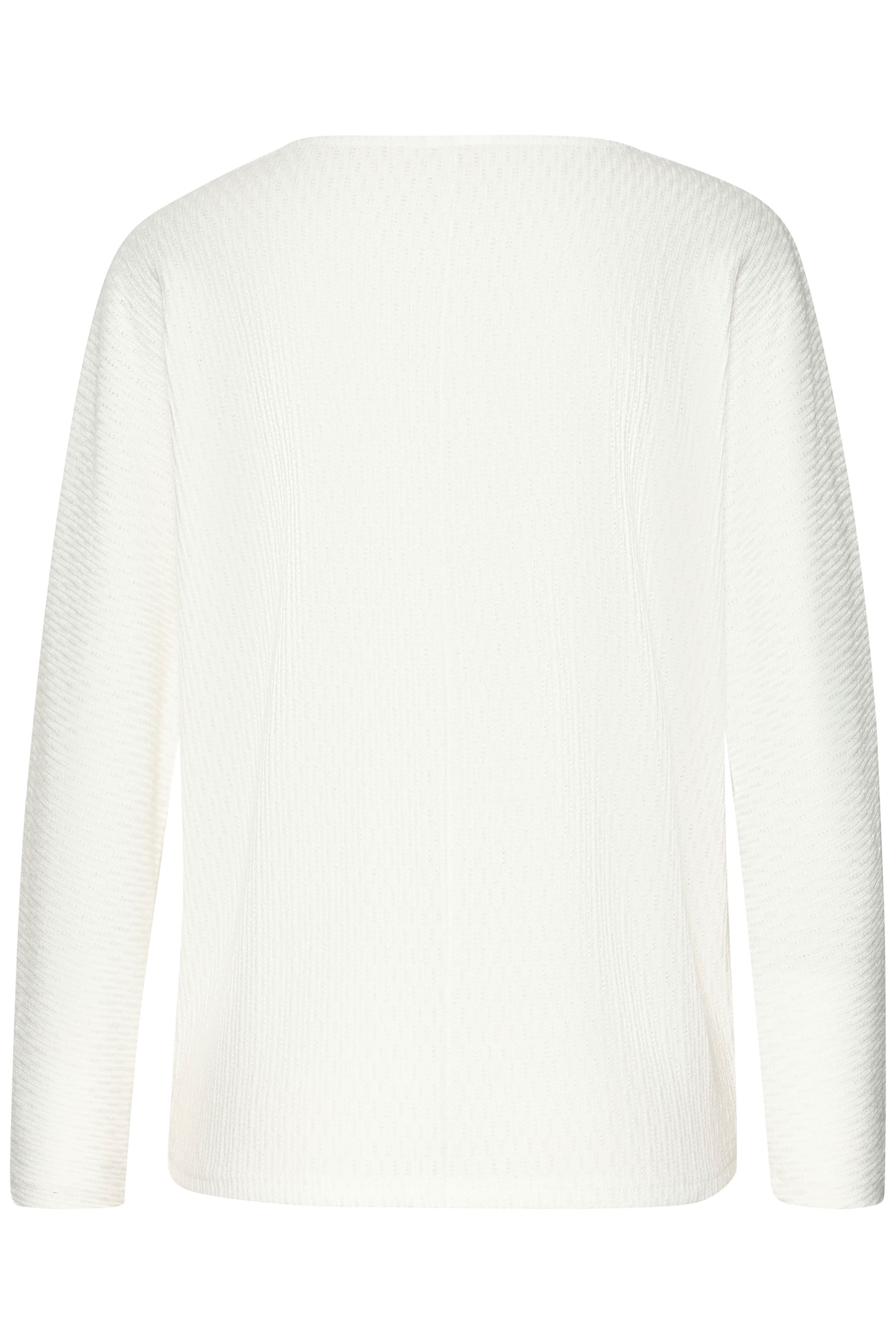 Vivance Langarmshirt »in modischer Struktur-Optik« aus pflegeleichter Strickqualität mit Viskose