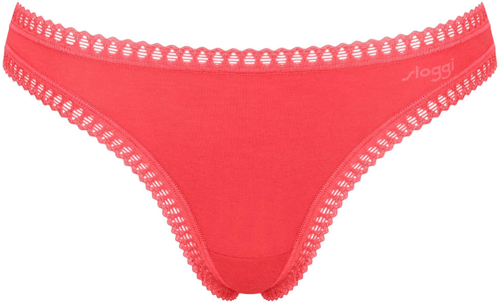 sloggi Slip »GO Crush String C3P«, (3er Pack), mit Spitzendetails