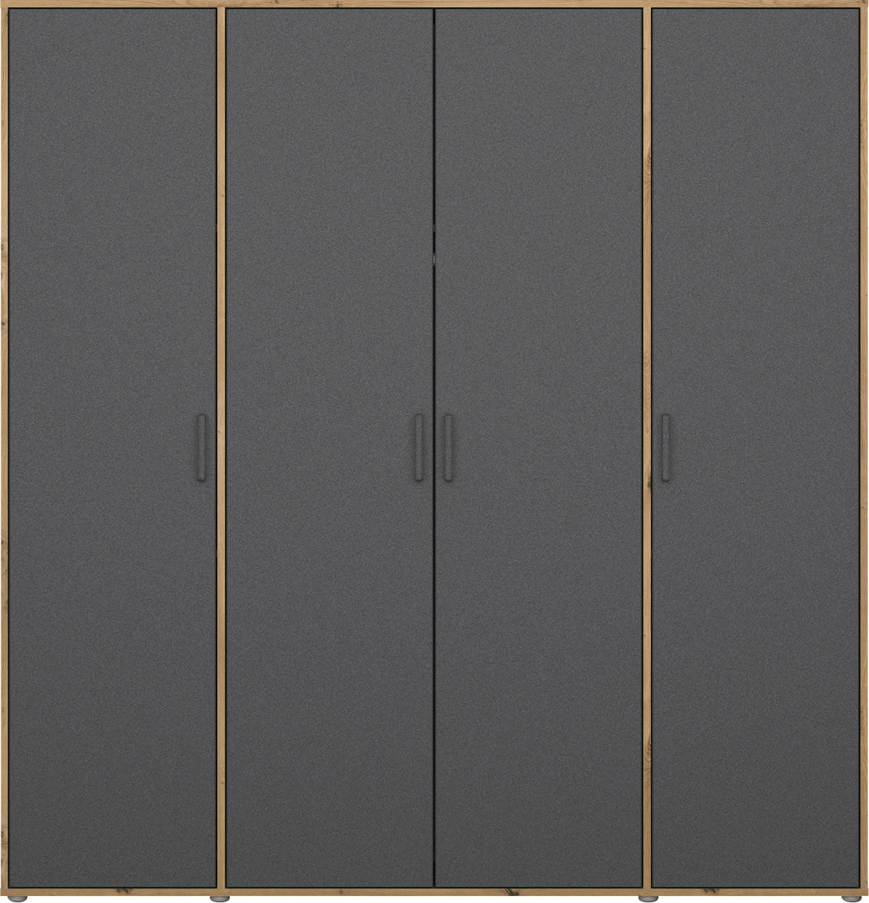 rauch Kleiderschrank »VOYAGER Otto´s Choice Garderobe Wäscheschrank TOPSELLER Schlafzimmer«, (in 3 verschiedenen Ausstattungen BASIC/CLASSIC/PREMIUM), Schrank mit modernen Griffen in viel Stauraum MADE IN GERMANY