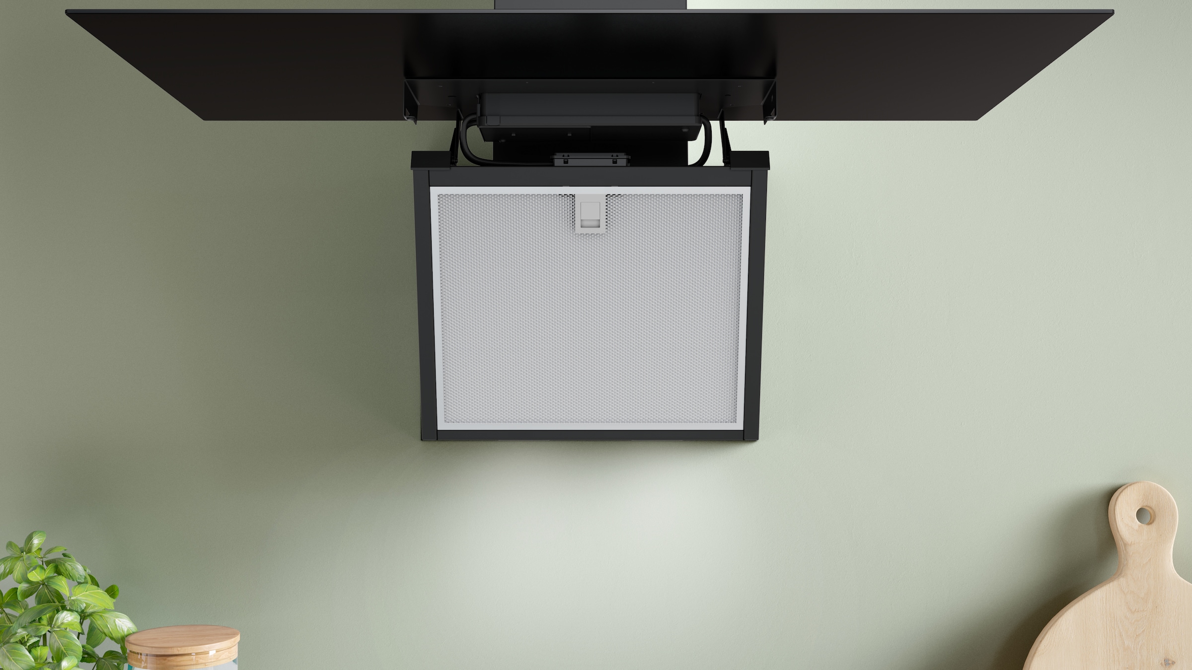 BOSCH Kopffreihaube »DWK95DF61« Serie Serie 4 DirectSelect und LED-Beleuchtung für komfortable Bedienung