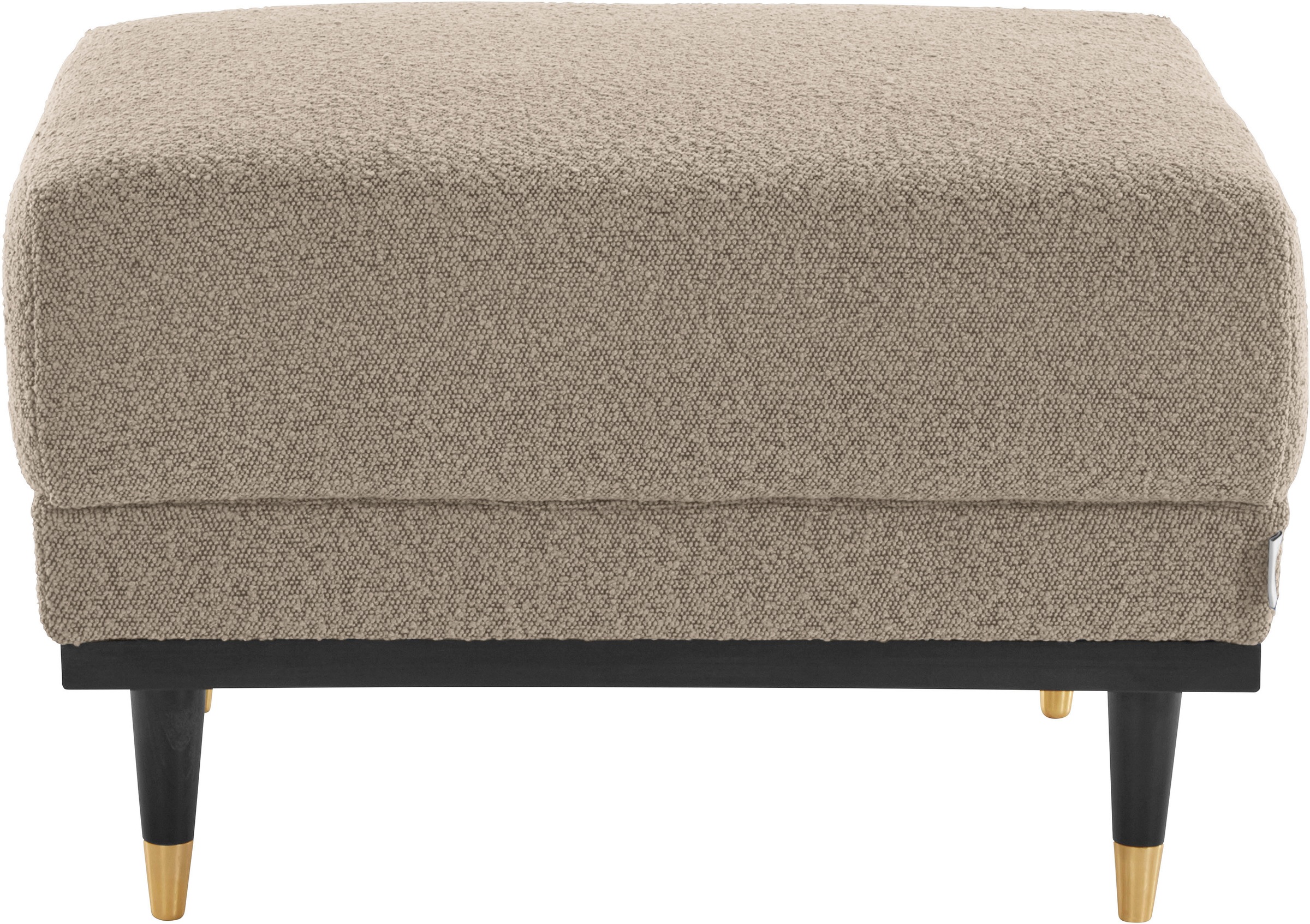 Guido Maria Kretschmer Home&Living Polsterhocker »Chamby New«, im Bouclé-Strukturbezug