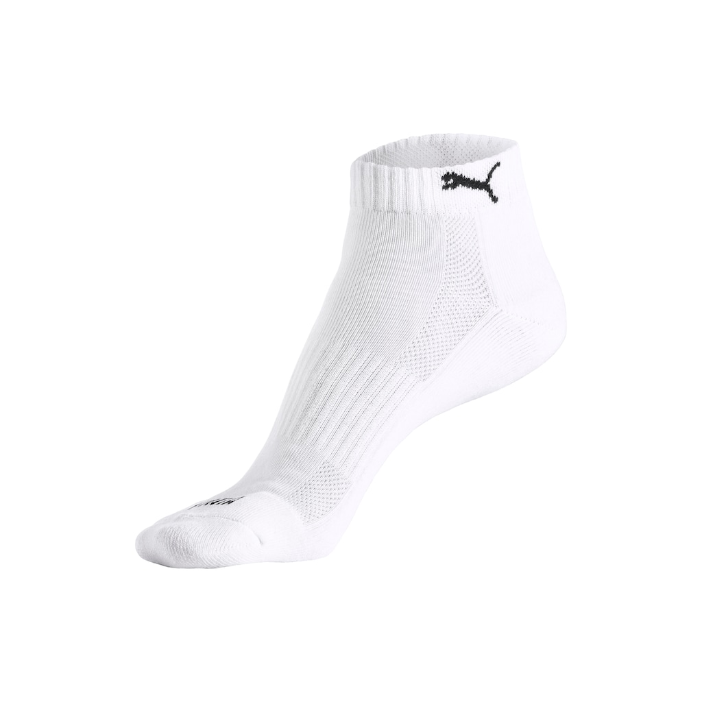 PUMA Kurzsocken, (3 Paar), mit Frotteesole