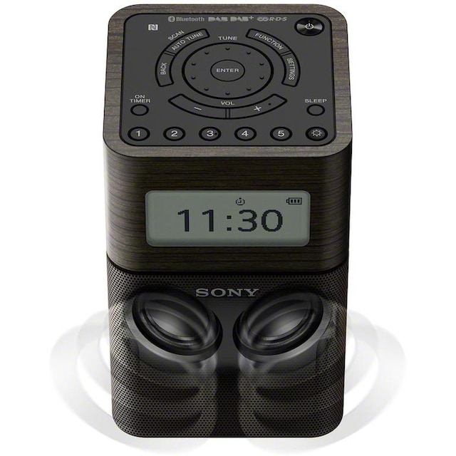 Sony Radio »XDR-V1BTD«, (Bluetooth-NFC Digitalradio (DAB+)-FM-Tuner mit RDS)  online bestellen