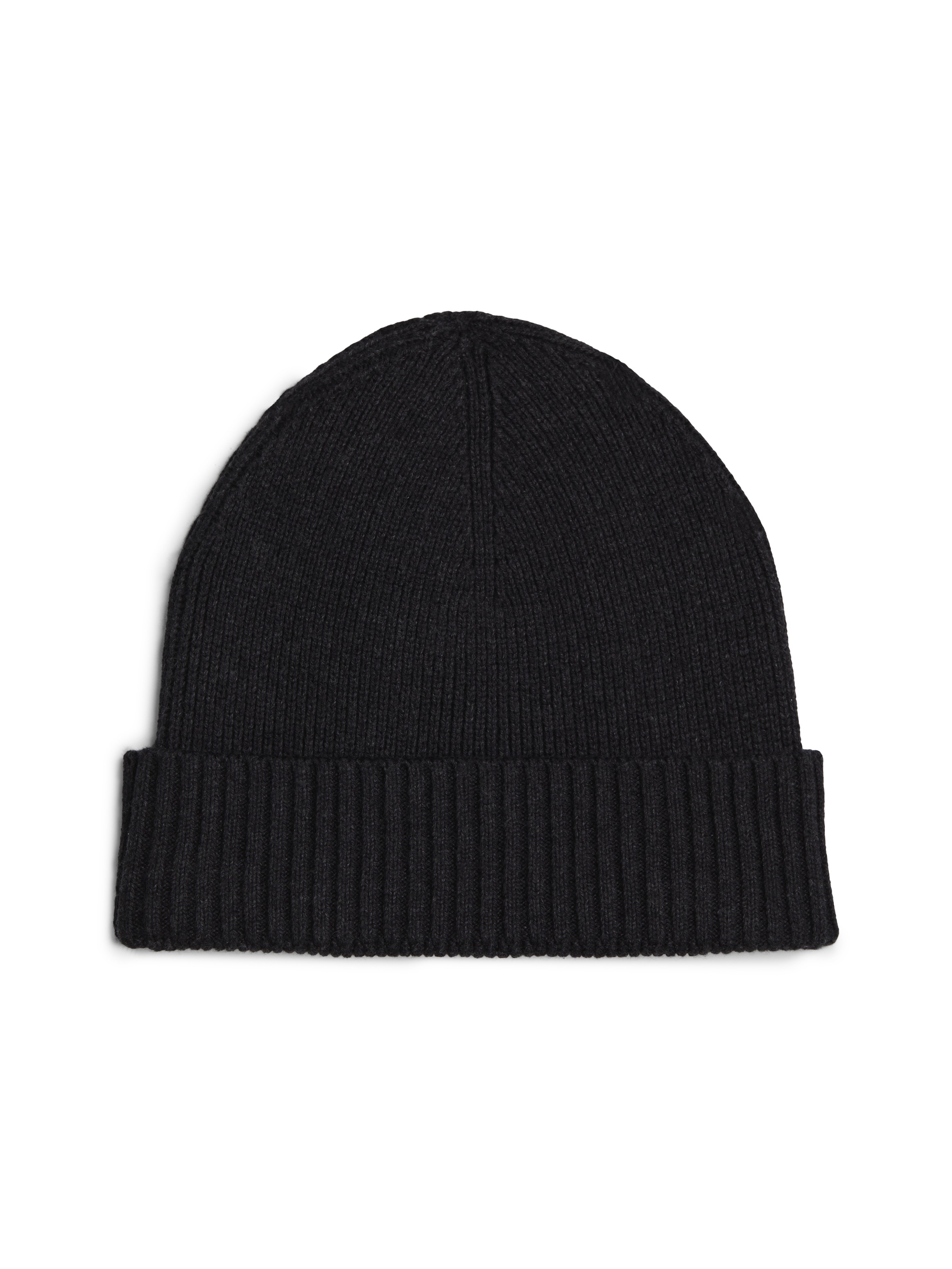 Tommy Hilfiger Strickmütze »TH FLAG PIMA COTTON BEANIE«, mit Logostickerei