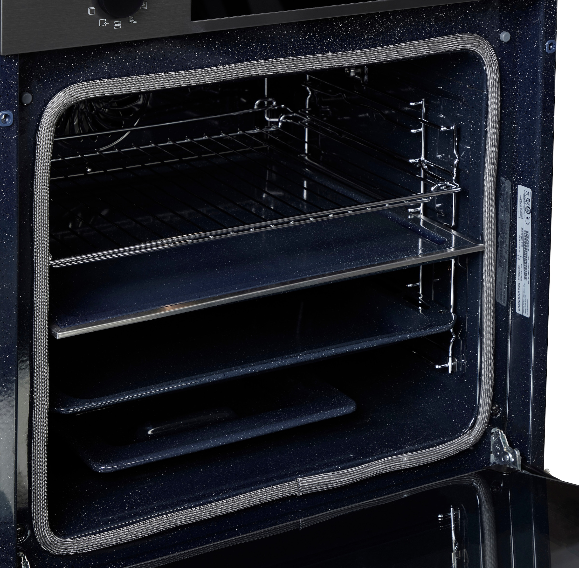 Samsung Pyrolyse Backofen Serie 4 »NV7B44503DB«, Pyrolyse-Selbstreinigung