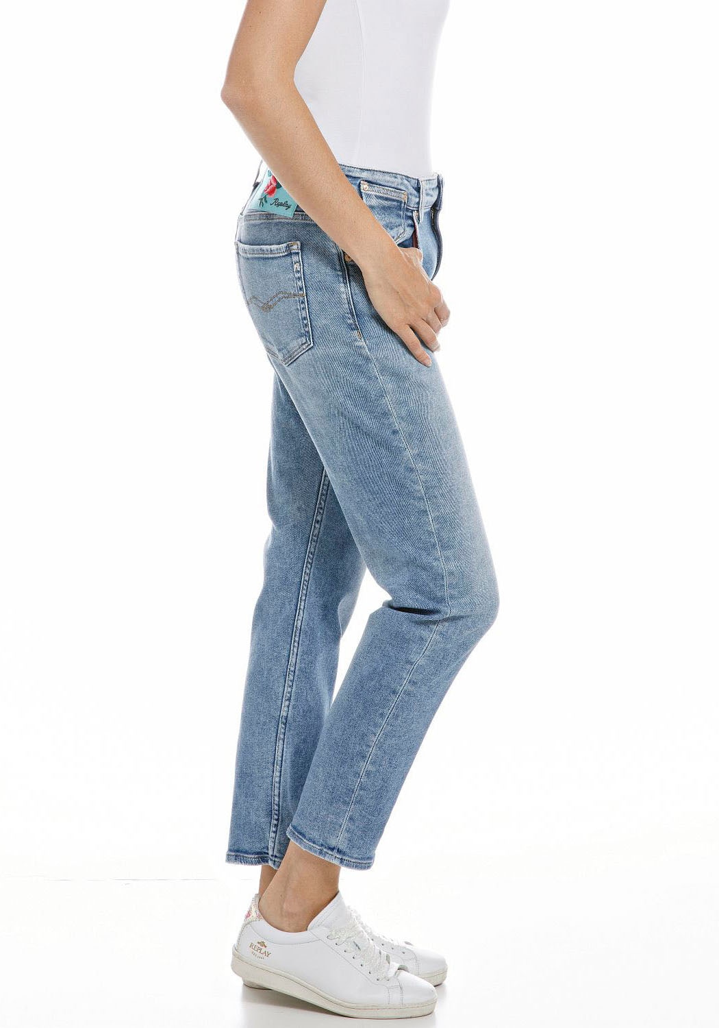 Top-Innovation Replay Boyfriend-Jeans »MARTY«, mit leichter bestellen Waschung