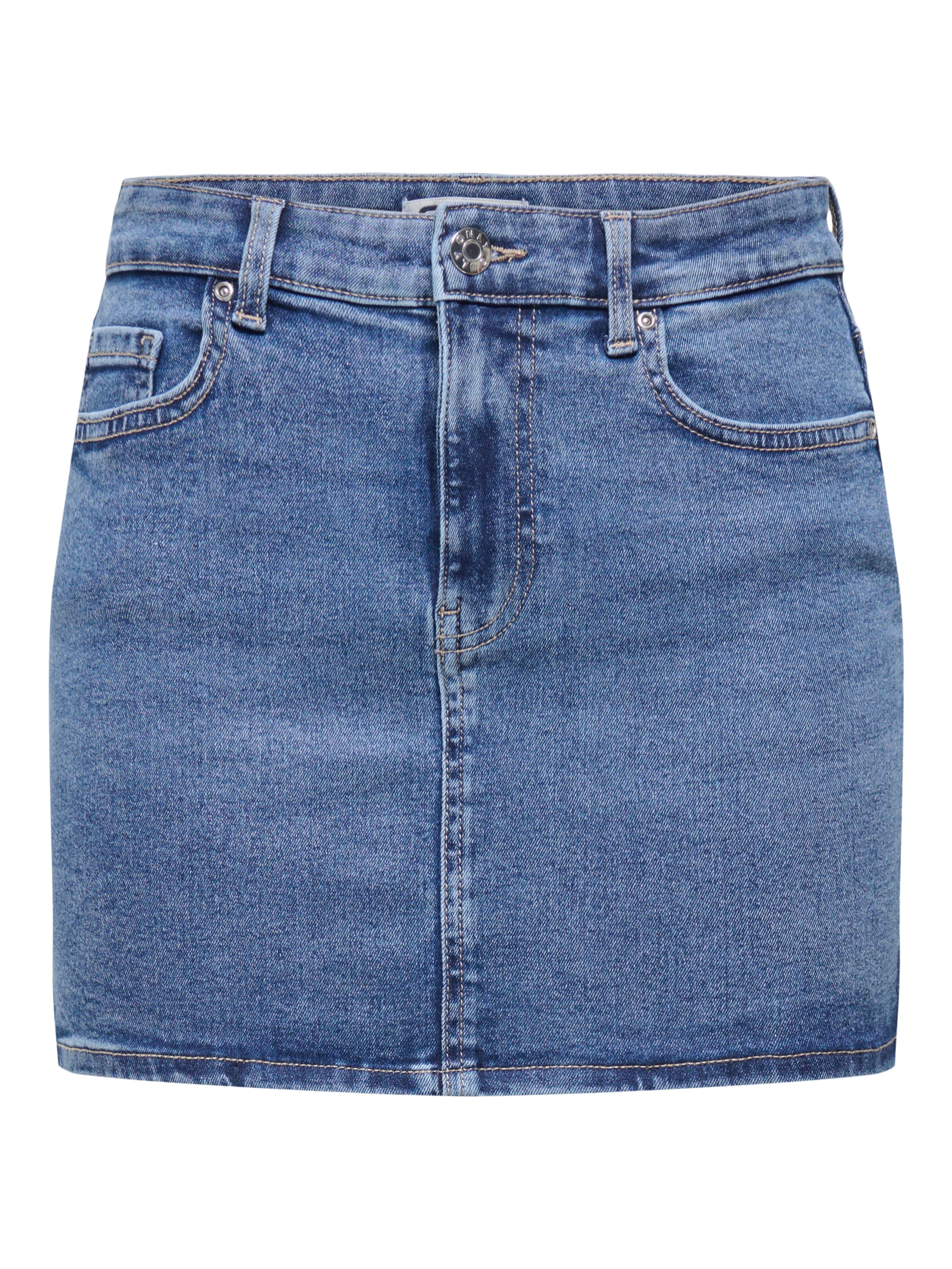 ONLY Jeansrock »ONLMATILDA MINI SKIRT DNM« Baumwollmischung, schmal geschnitten