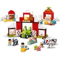 LEGO® Konstruktionsspielsteine »Scheune, Traktor und Tierpflege (10952), LEGO® DUPLO® Town«, (97 St.), Made in Europe