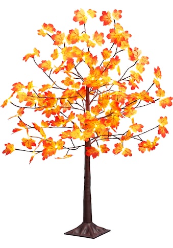 BONETTI LED Baum, 1 St., Warmweiß, Beleuchteter Deko-Herbstbaum mit Ahornblättern kaufen