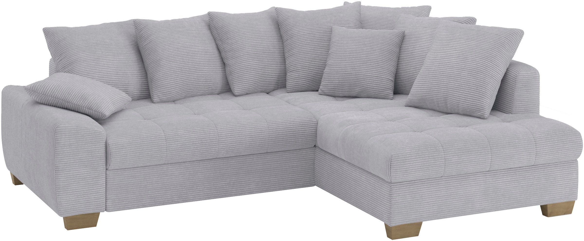 Mr. Couch Ecksofa »Nikita II, L-Form«, Wahlweise mit Bettfunktion, Bettkast günstig online kaufen