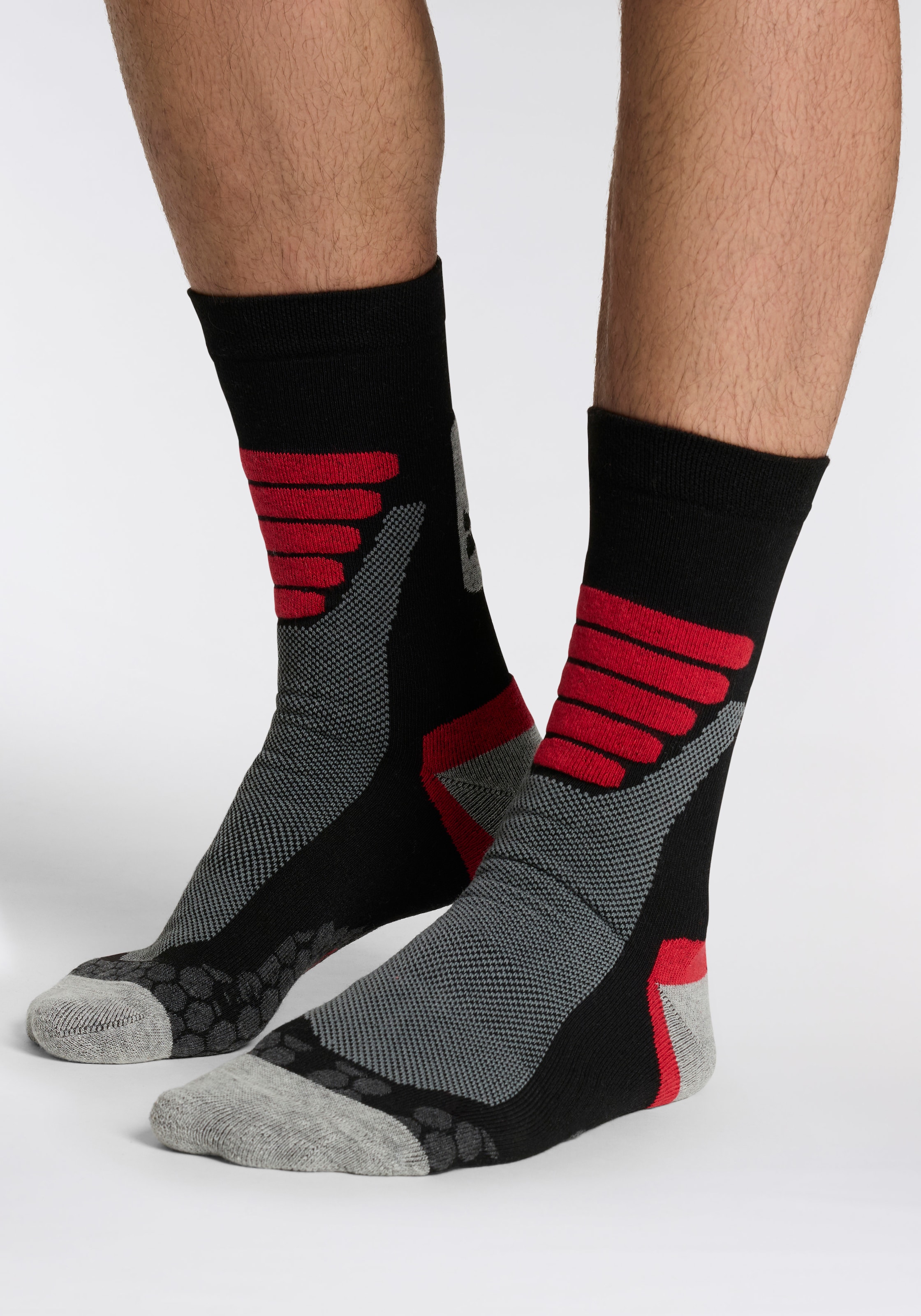 XTREME sockswear Laufsocken »2er Pack«, (2 Paar), Unisex Diabetiker Sport- und Funktionssocken, mit Coolmax