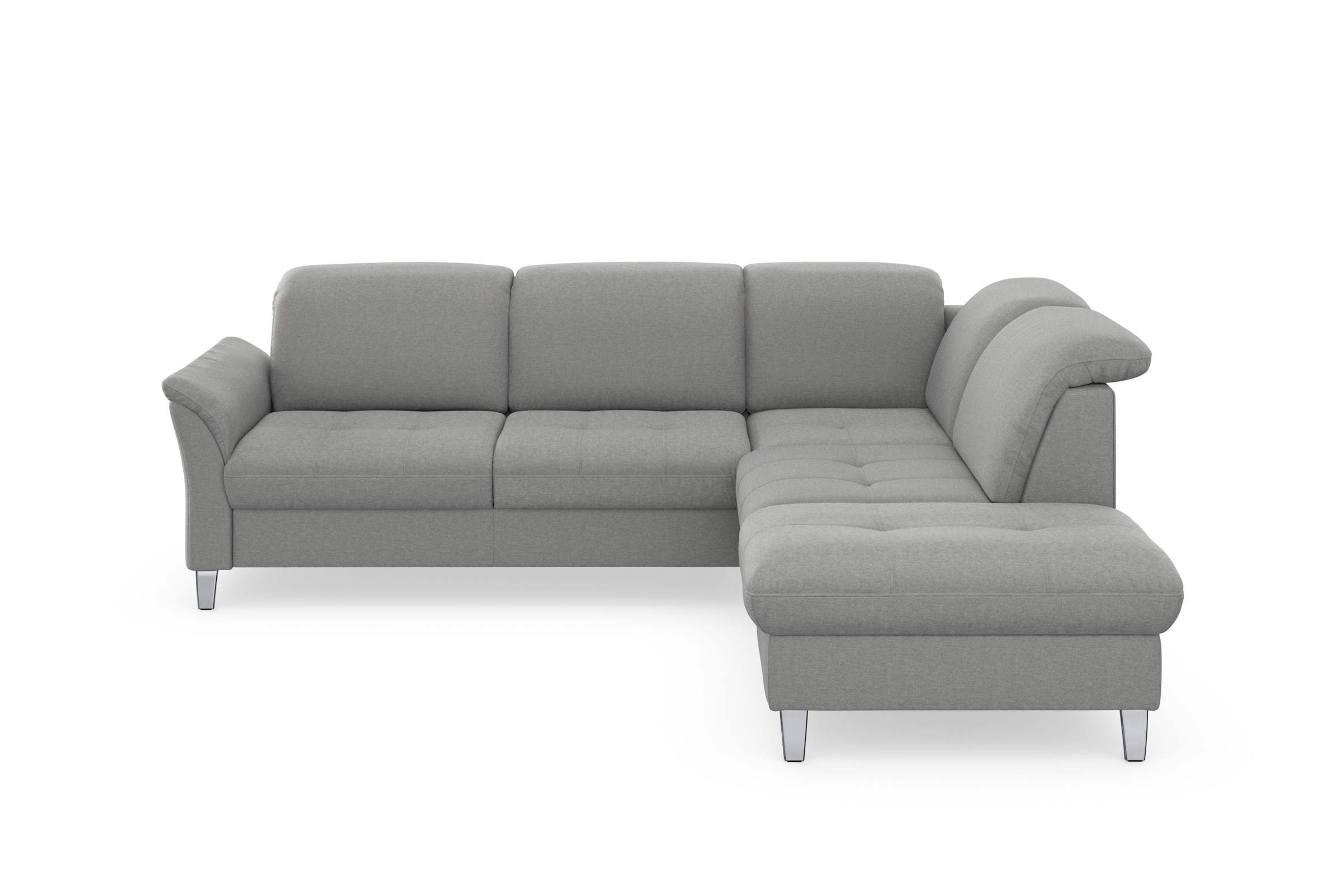 sit&more Ecksofa »Maggiore L-Form«, wahlweise mit Kopfteilverstellung, Bettfunktion und Stauraum