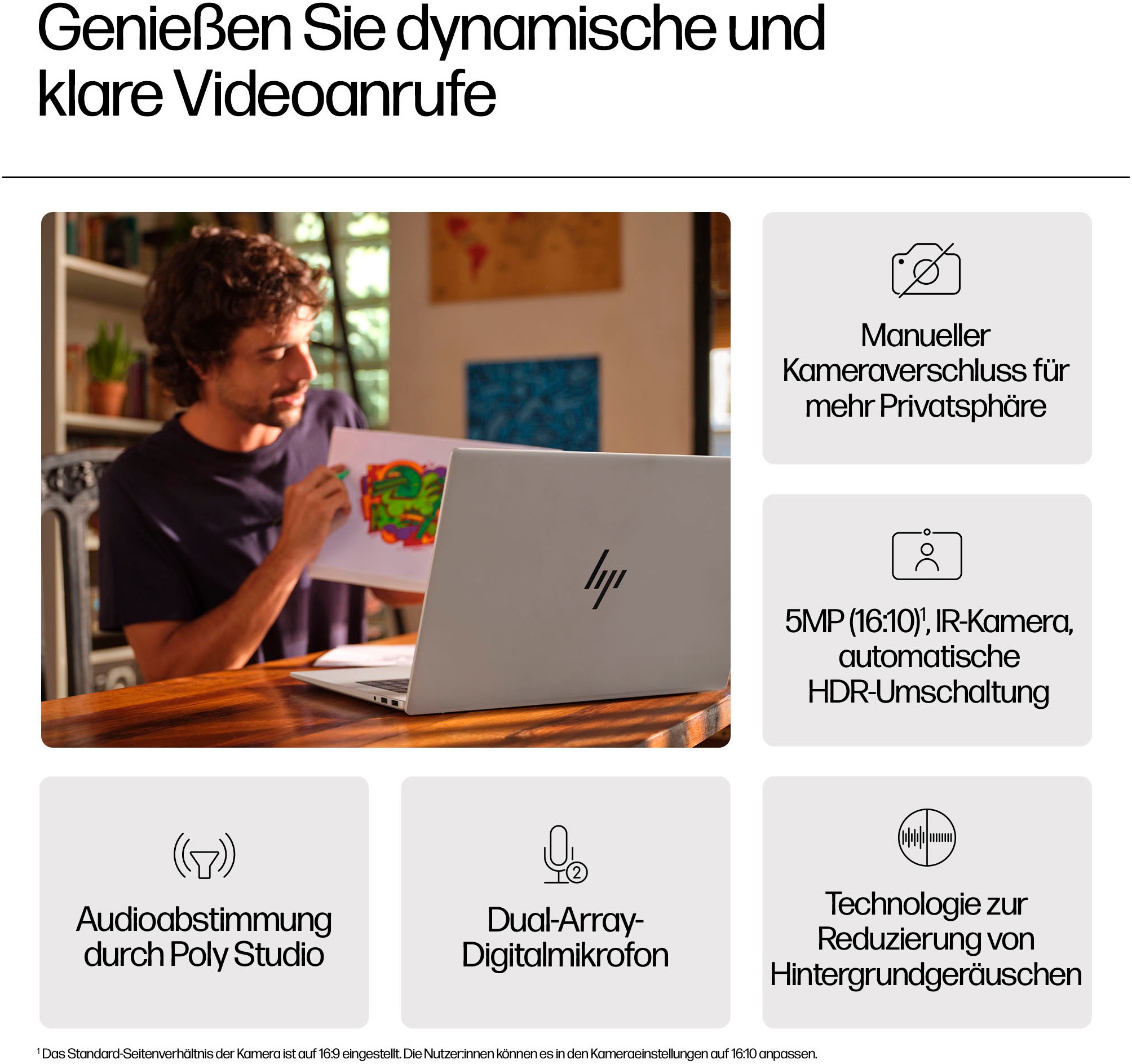 HP Notebook »17-da007«, 43,9 cm, / 17,3 Zoll, Intel, Core Ultra 7, 1000 GB SSD, 17-da0075ng