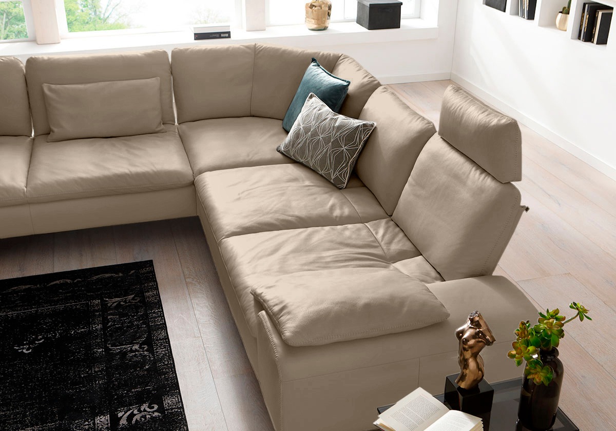 W.SCHILLIG Ecksofa »valentinoo, Designsofa, elegant und bequem, L-Form« mit günstig online kaufen