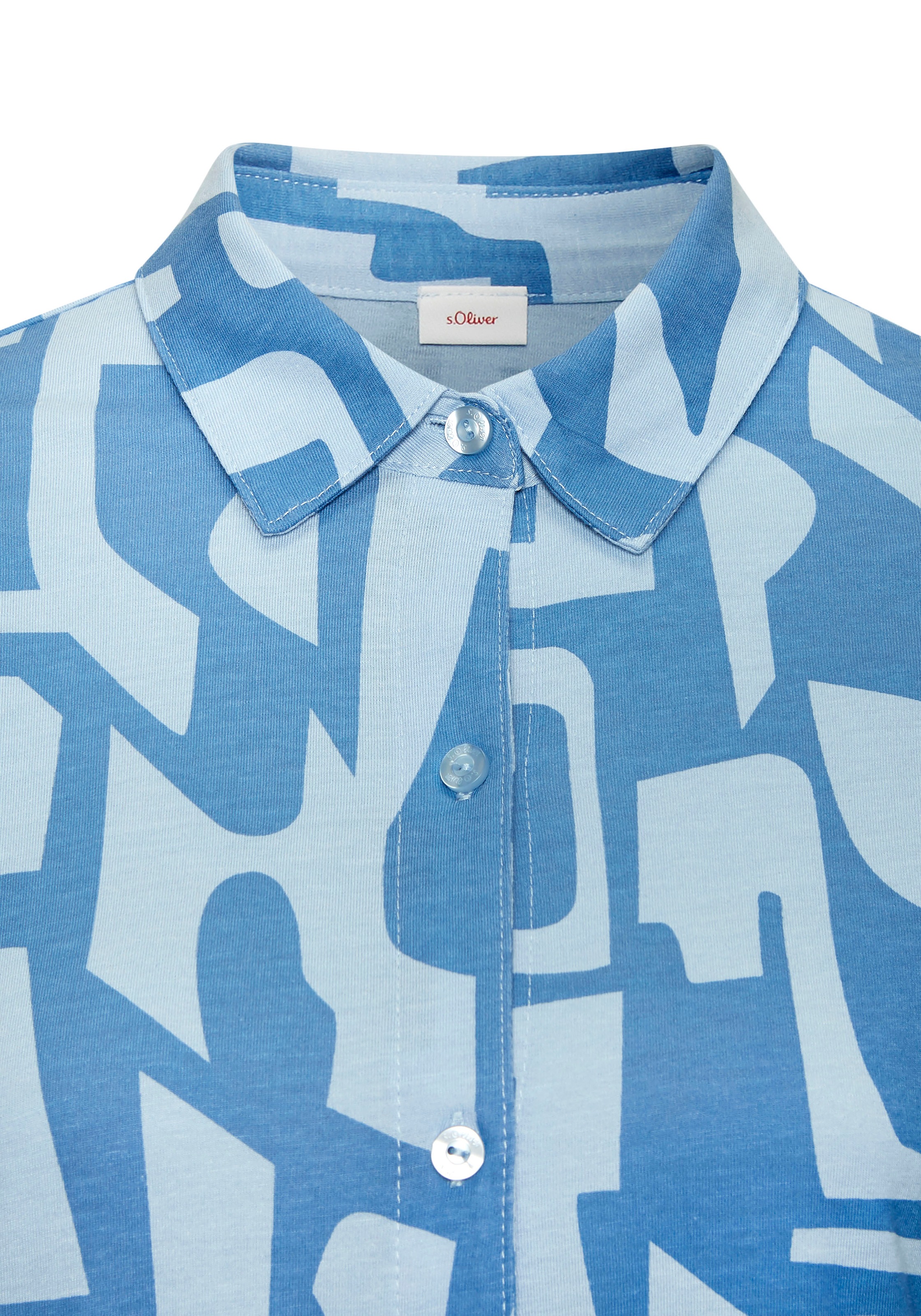 s.Oliver Shorty, (2 tlg.), mit grafischem Print