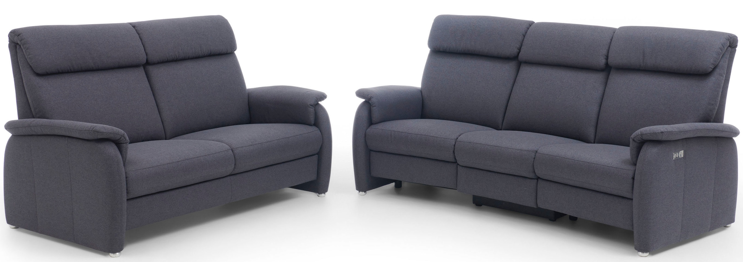 Home affaire 2-Sitzer »Turin   auch mit Easy care-Bezug: leicht mit Wasser zu reinigen« mit hochwertigem Federkern, hoher Rücken bietet besonderen Komfort