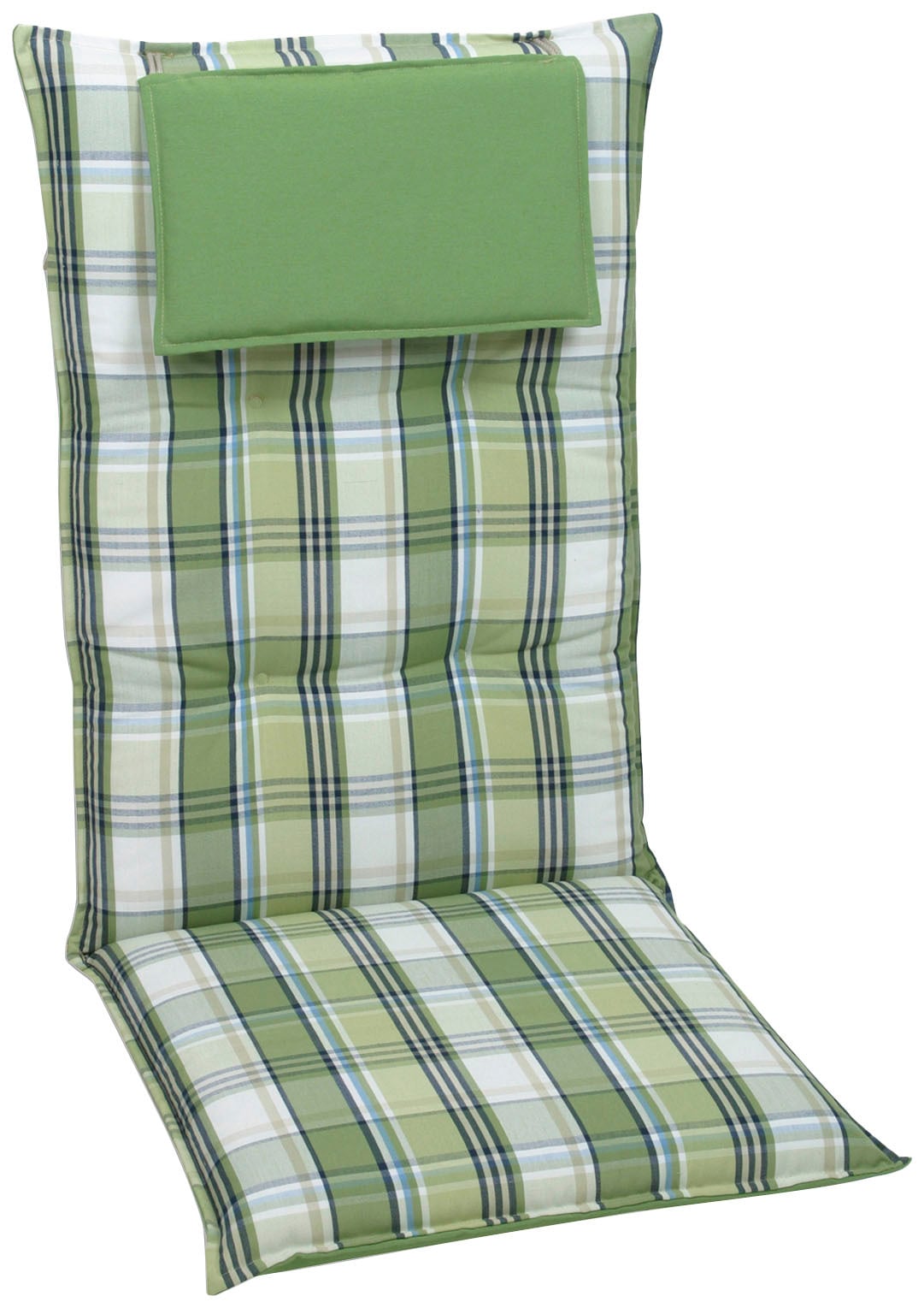GO-DE Hochlehnerauflage »Bordeaux«, 50 cm x 7 cm x 120 cm