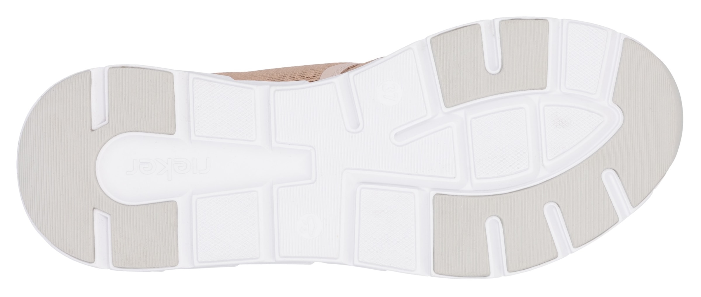 RIEKER Sport Slip-On Sneaker »Preston«, Freizeitschuh, Halbschuh, Schlupfschuh mit Gummizug