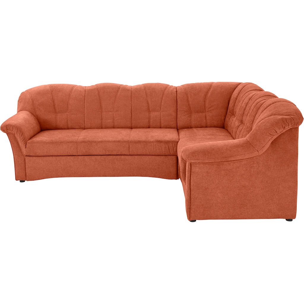 DOMO collection Ecksofa »Papenburg B/T/H: 242/190/84 cm«