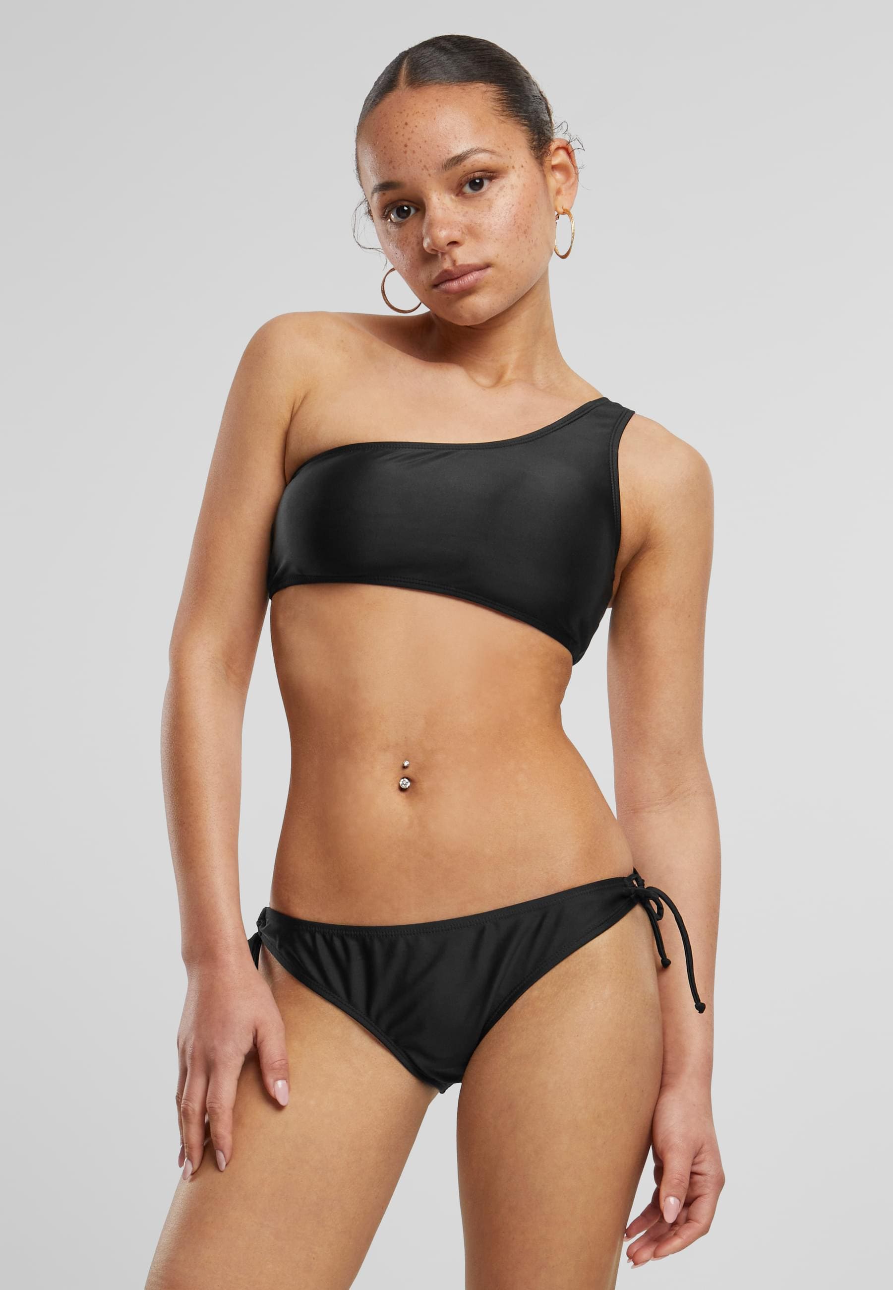 URBAN CLASSICS Bügel-Tankini »Urban Classics Damen Ladies Asymmetric Bikini«