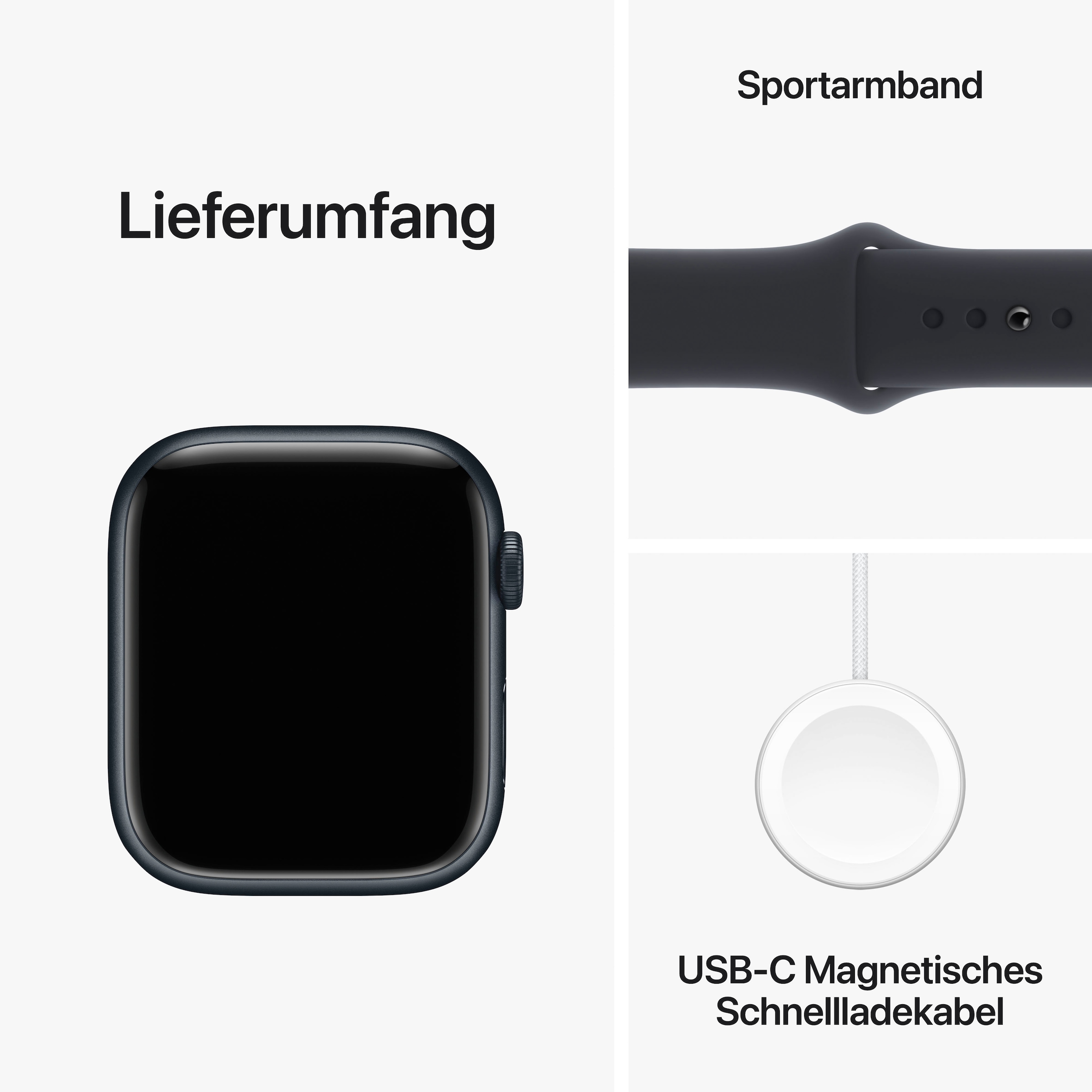 45mm Smartwatch Band) S/M«, Series kaufen OS Sport Apple (Watch Aluminium »Watch 9 10 online GPS