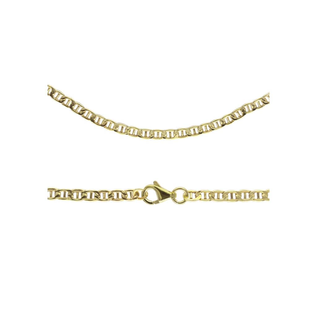 Firetti Goldkette »Stegpanzerkettengliederung, ca. 3,4 mm breit«, Made in Germany