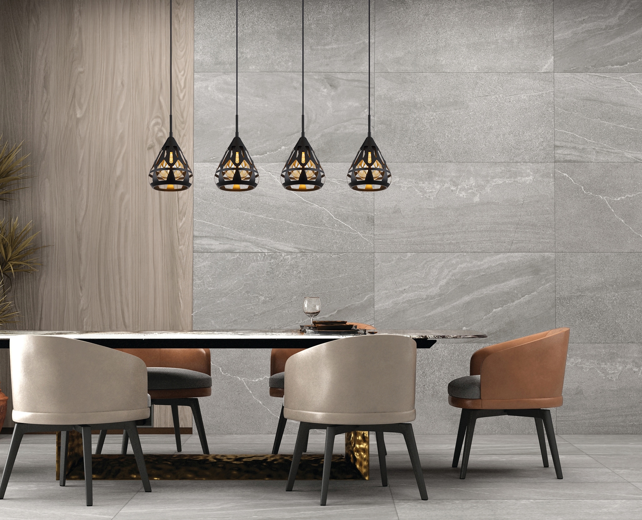 GLOBO LIGHTING Hängeleuchte »HASSAN« E27 1 Stk. Hängelampe/Pendelleuchte/Esszimmer/Wohnzimmer/Esstisch