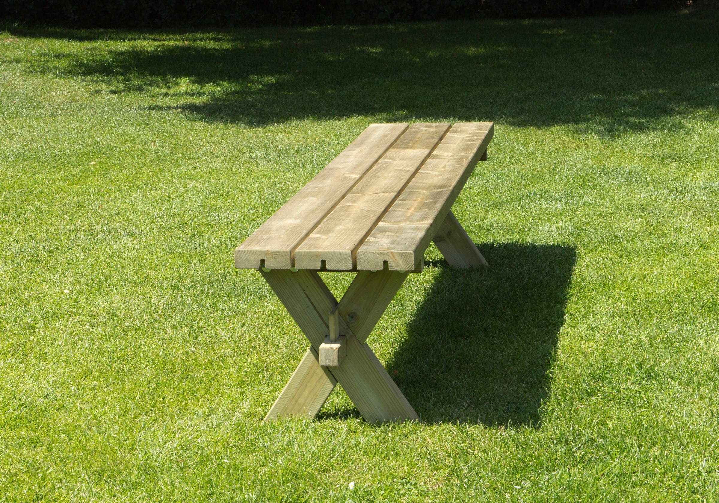 PLUS Sitzbank »Nostalgi Plankenbank« 1 Stk. tlg. 177x38x44 cm