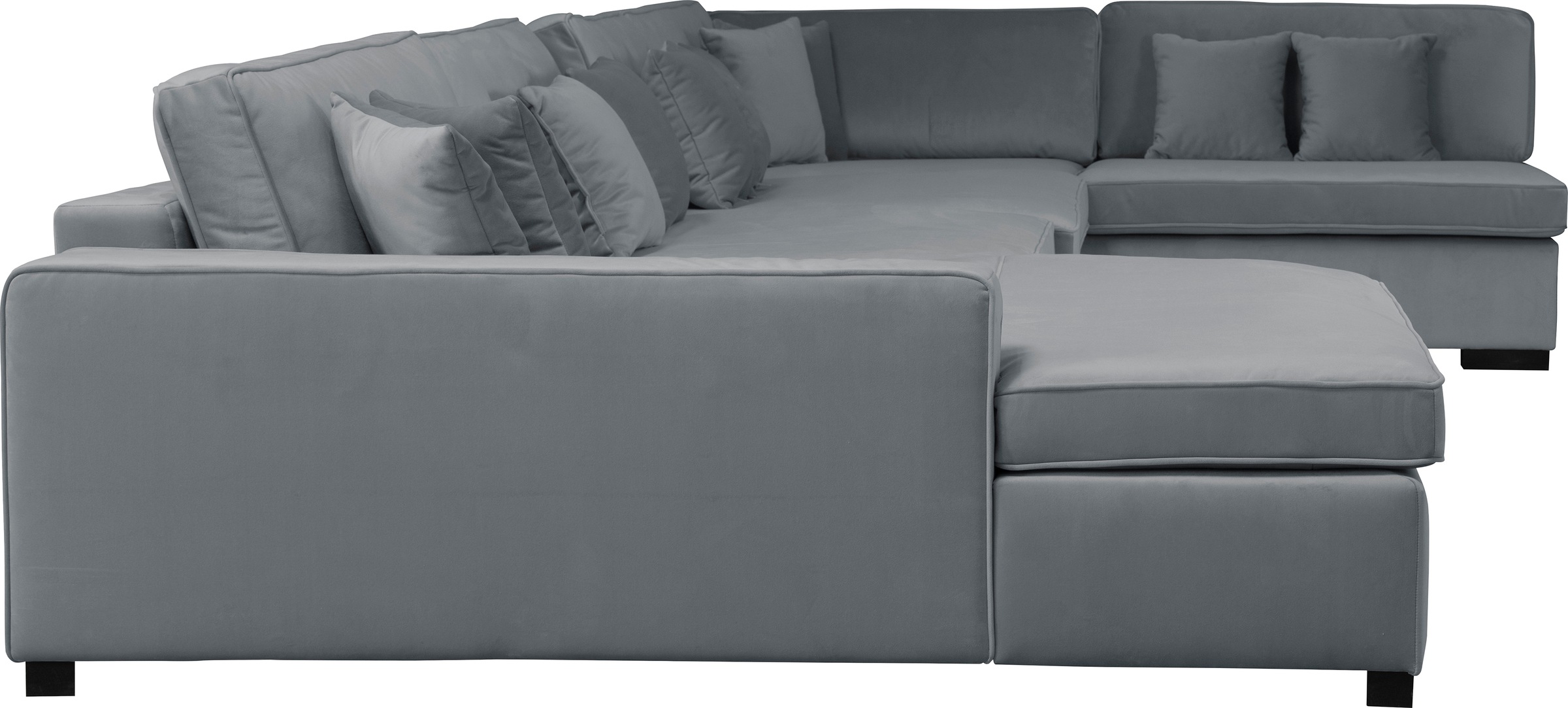 Guido Maria Kretschmer Home&Living Wohnlandschaft »Skara U-Form«, Lounge-Sofa mit Federkernpolsterung, in vielen Bezugsvarianten