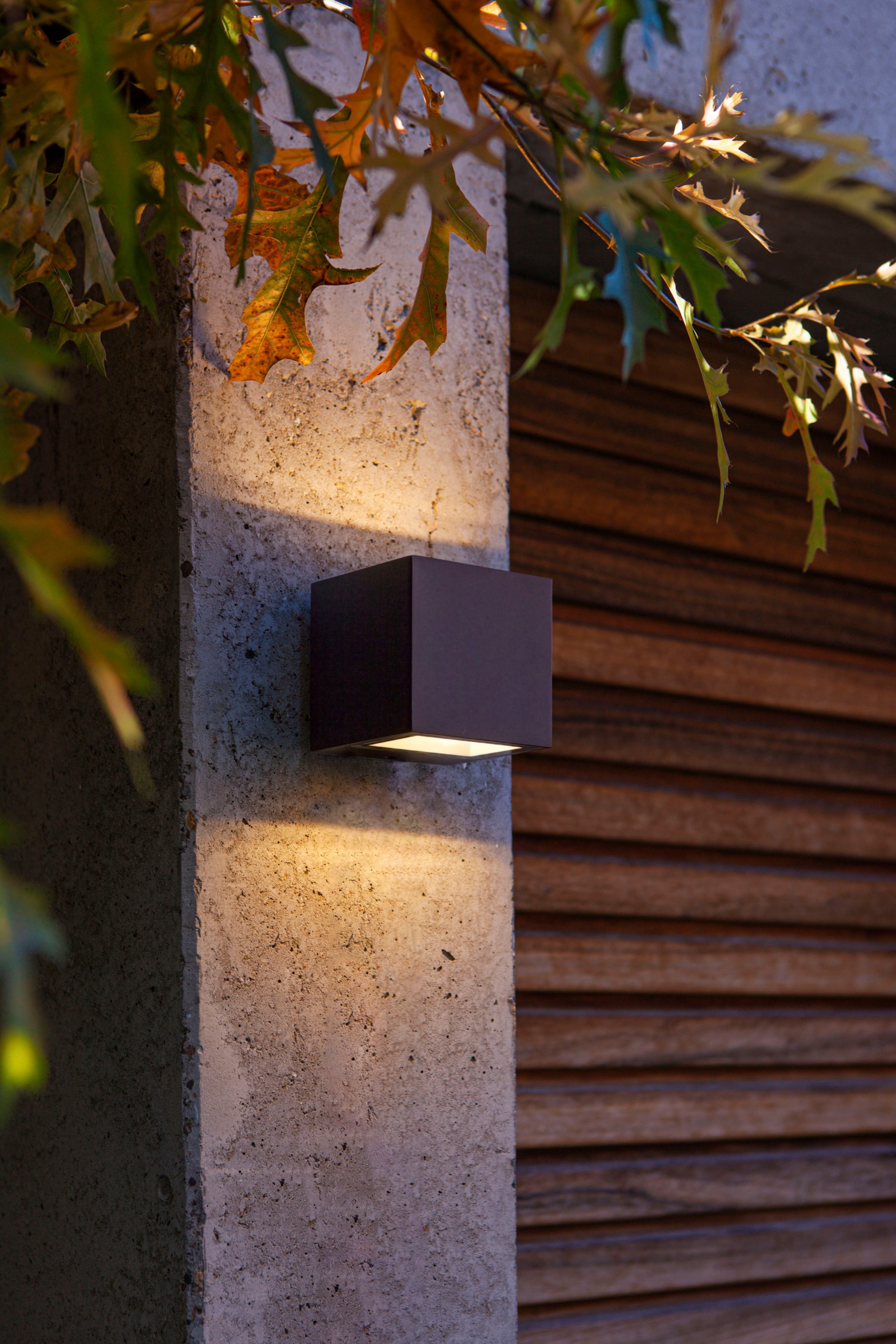 LUTEC LED Außen-Wandleuchte »GEMINI«, Leuchtmittel LED-Modul | LED fest integriert