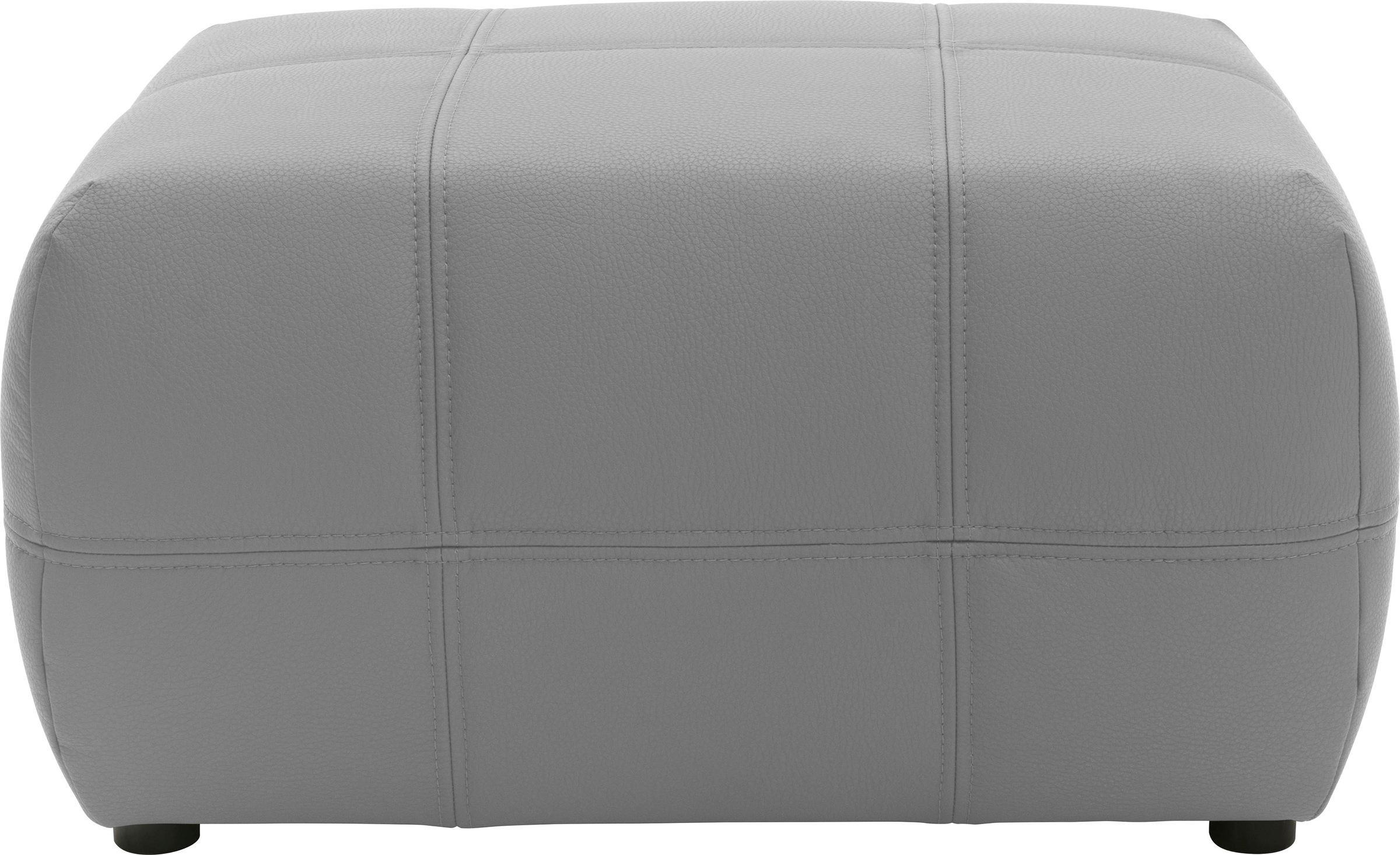 DOMO collection Hocker »Brandon«, kleine Ausführung, passend zu "Brandon" in Leder und Luxus-Kunstleder