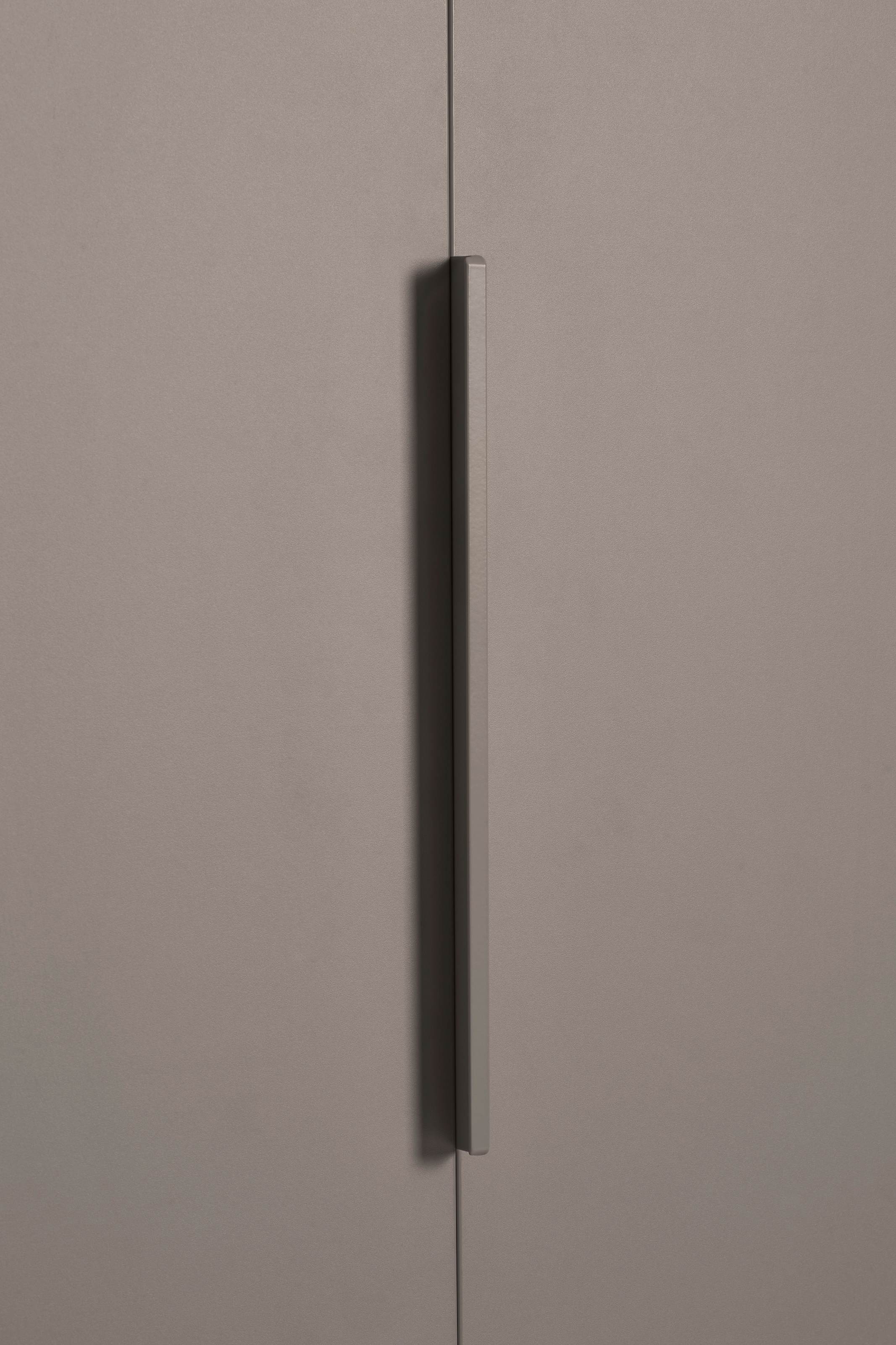 YUNY by PAIDI Kleiderschrank »BROTHER STU inkl. Kleiderstangen und Einlegeböden«, (B/H/T ca. 95x195x52cm, Taupe), zertifizierte Qualität, Soft-Close