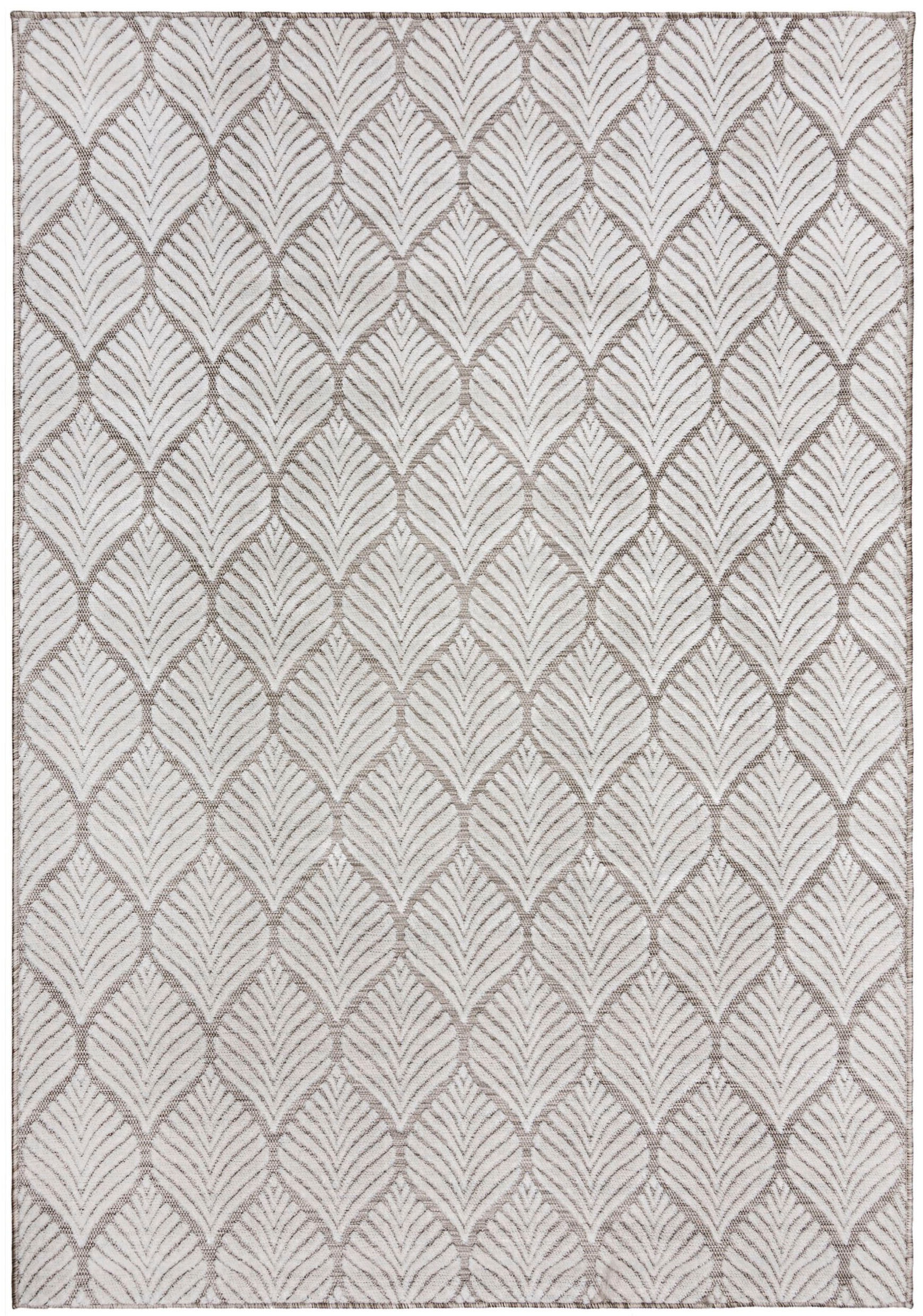 FLAIR RUGS Teppich »Elm Leaf«, rechteckig, 4 mm Höhe, Elm Leaf Indoor Outdo günstig online kaufen