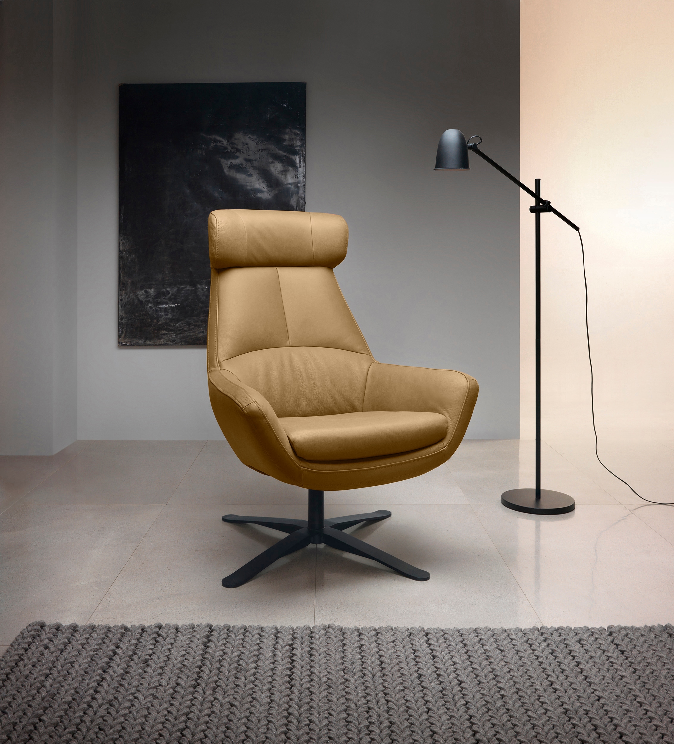 BETYPE Drehsessel »Be Organic High Back, Loungesessel, Hochlehnsessel«, in günstig online kaufen