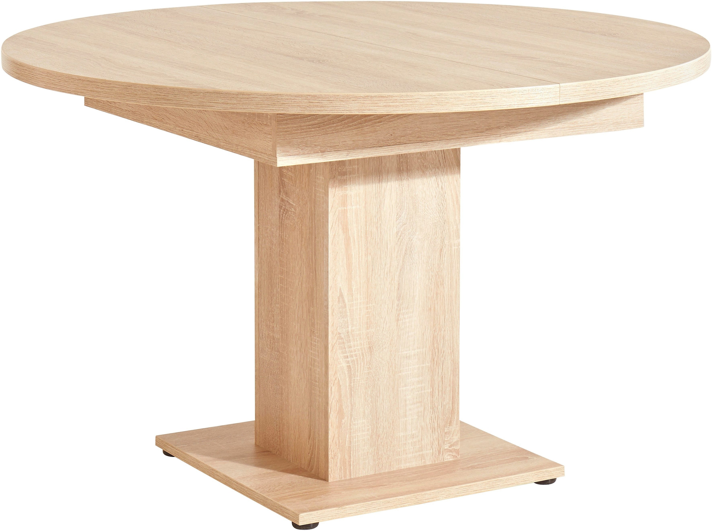 Bild von Mäusbacher Esstisch »Tisch rund«, Mäusbacher Esstisch rund mit Auszug und Bodenplatte.
