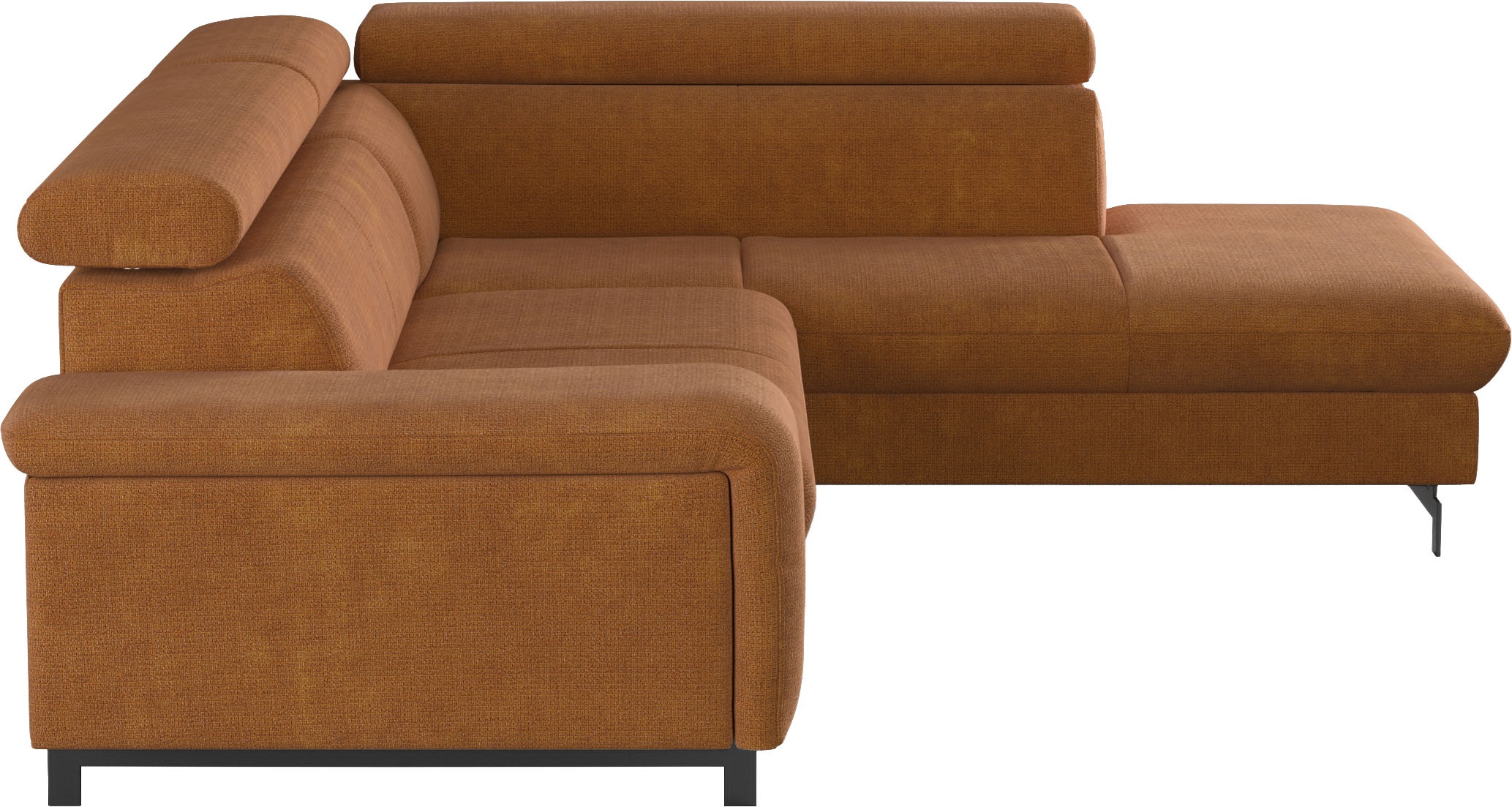 COTTA Ecksofa »Emma L-Form«, mit Kopfteilverstellung, wahlweise mit Bettfunktion & Bettkasten