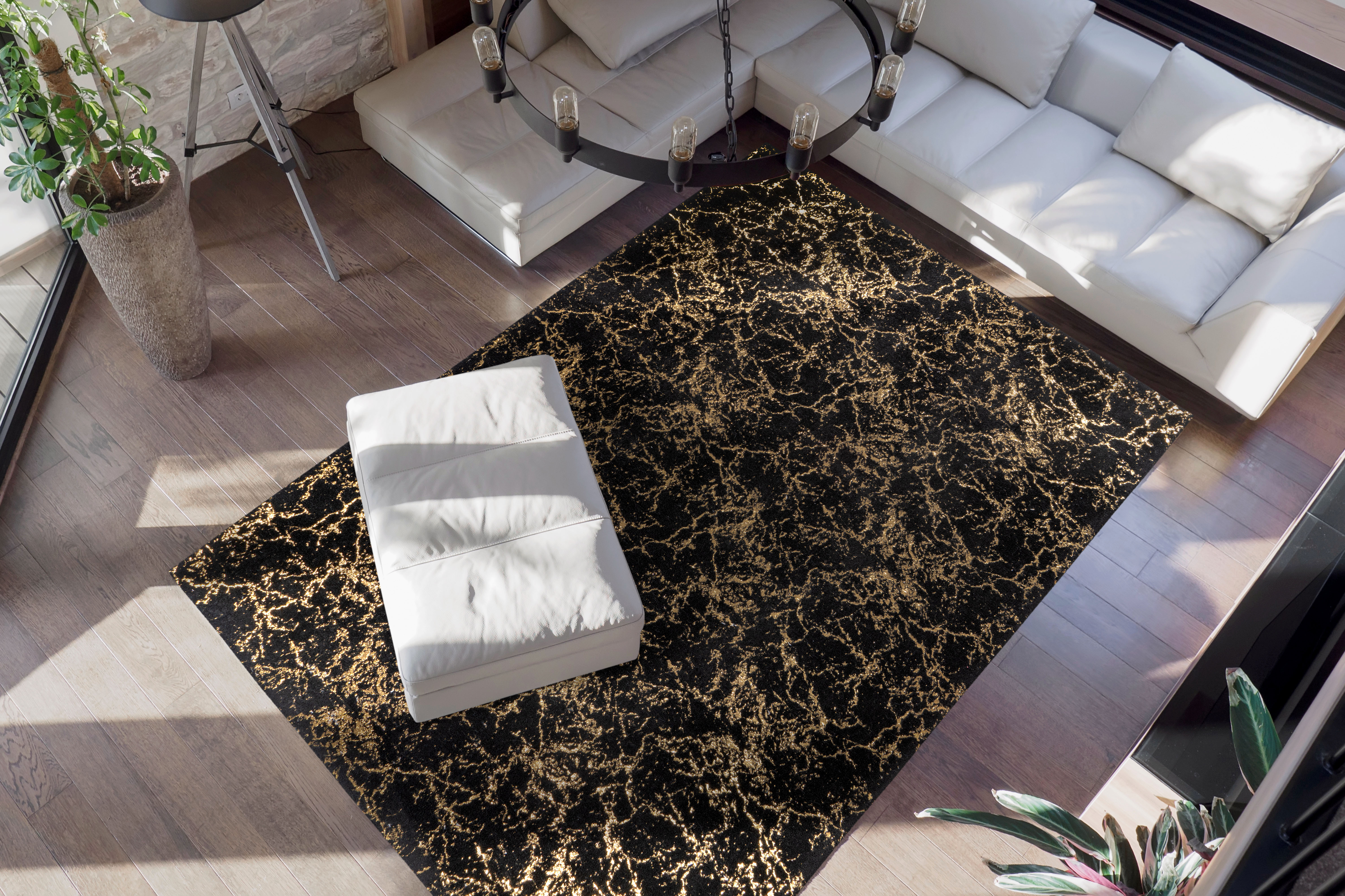 Design, »Biel«, rechteckig, geometrisches Raten kaufen Teppich auf Kurzflor, Leonique & 3D-Effekt, pflegeleicht modernes