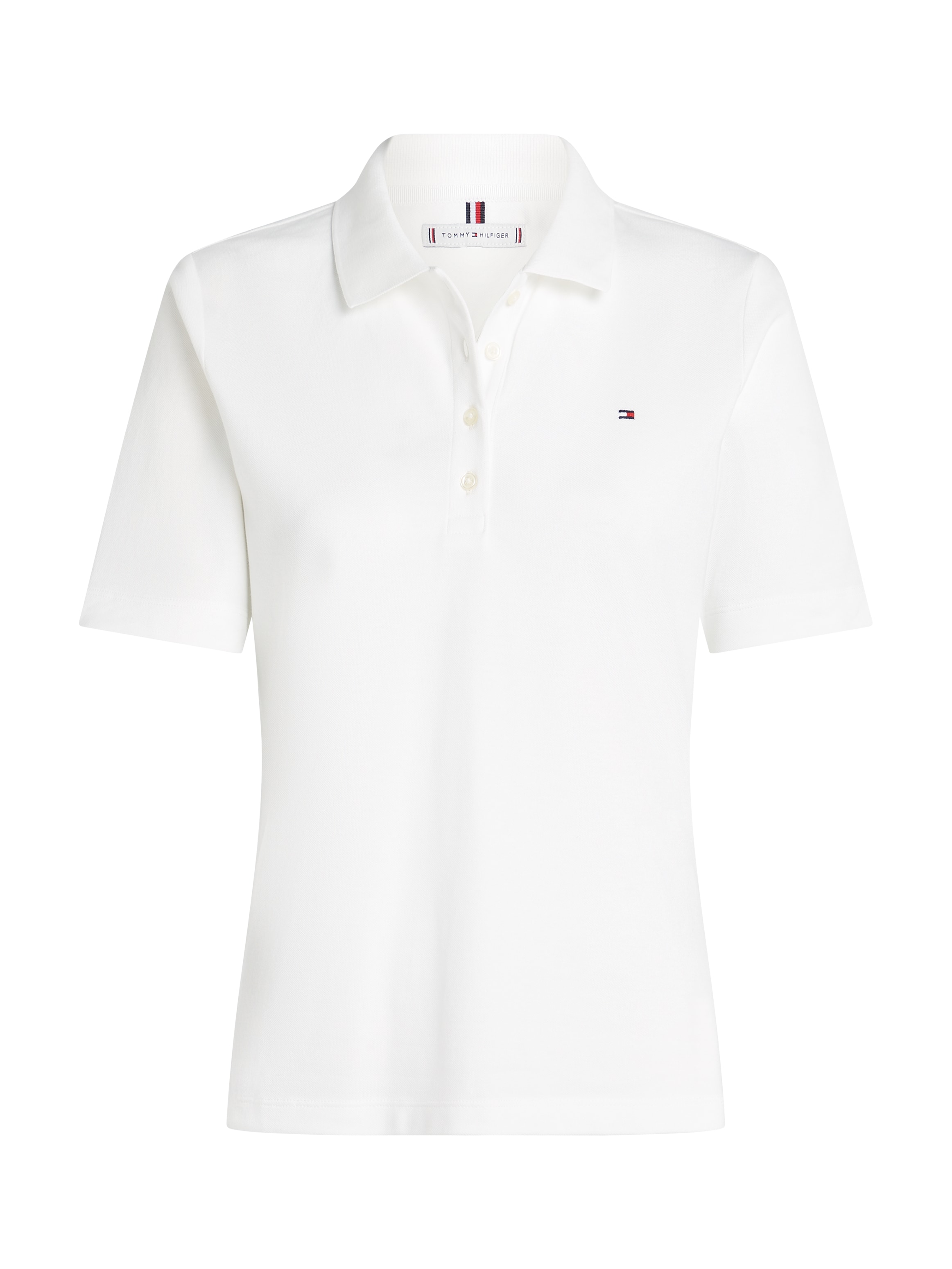 Tommy Hilfiger Poloshirt »1985 Regular Fit Pique Premium Polo«, mit Logo-Stickerei, mit Seitenschlitzen